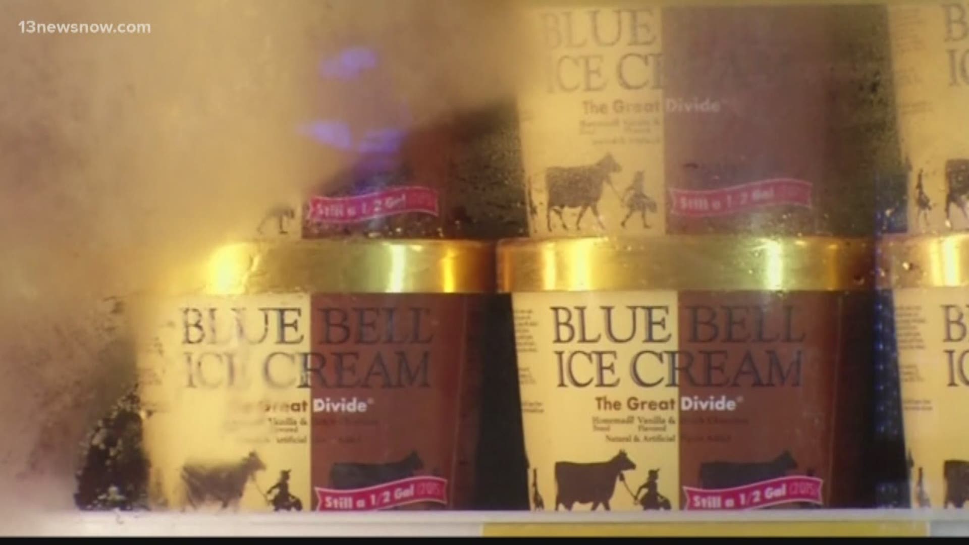 Blue Bell ice cream company is one step closer to getting your favorite flavors on the shelves in Hampton Roads.