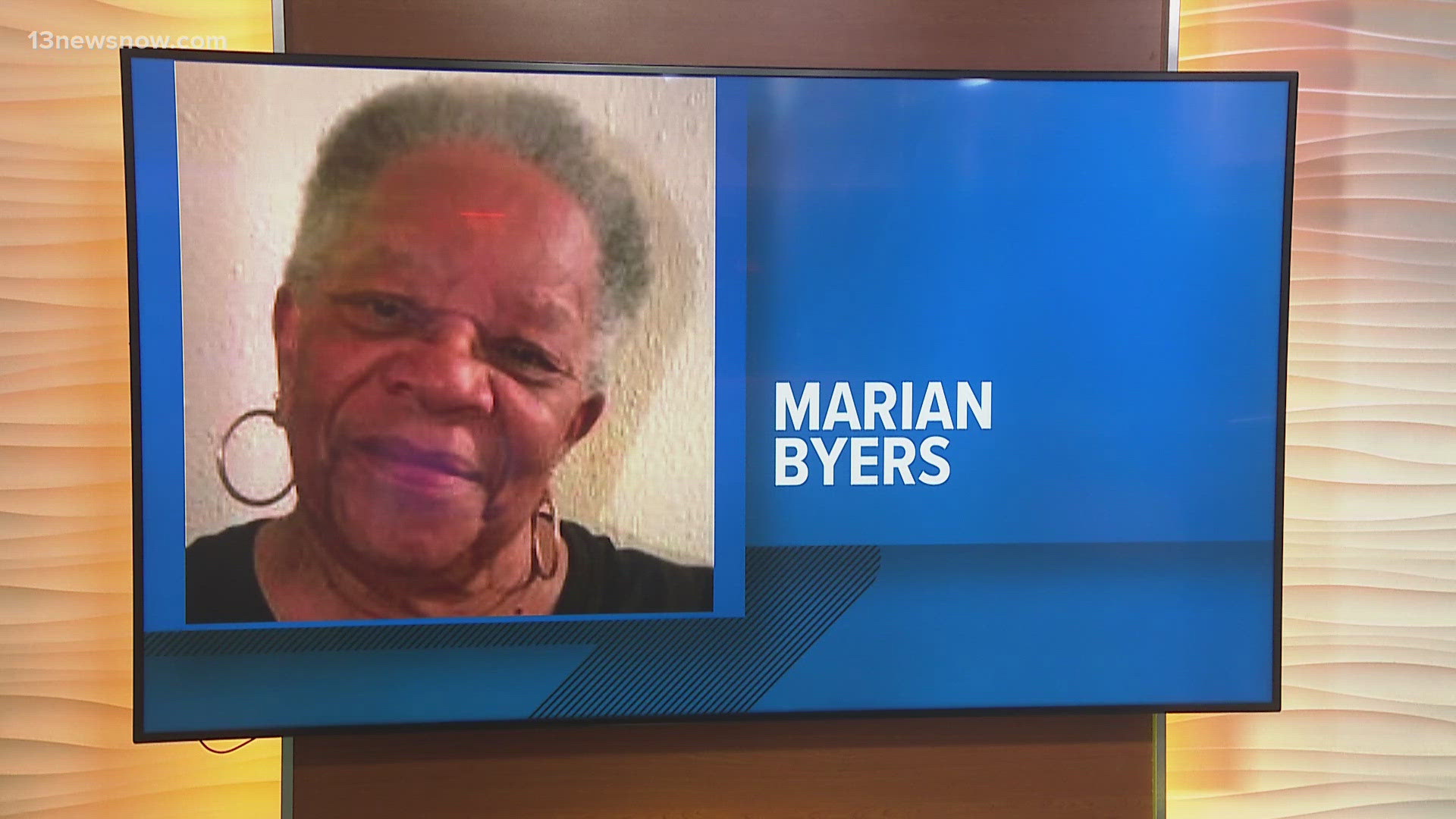 Police say Marian Weaver Byers, 83, was last seen walking with a cane in the 700 block of Weich Lane.