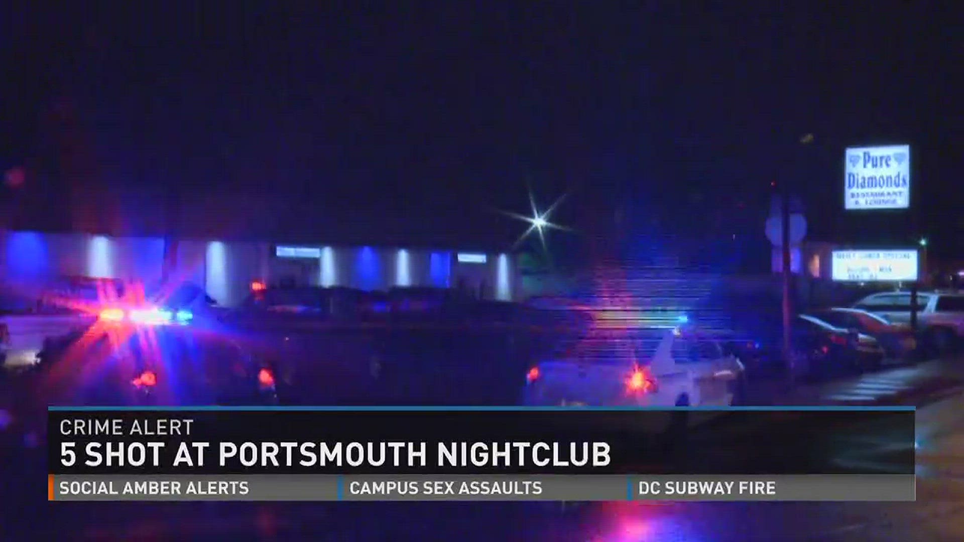 5 shot at Portsmouth nightclub | 13newsnow.com