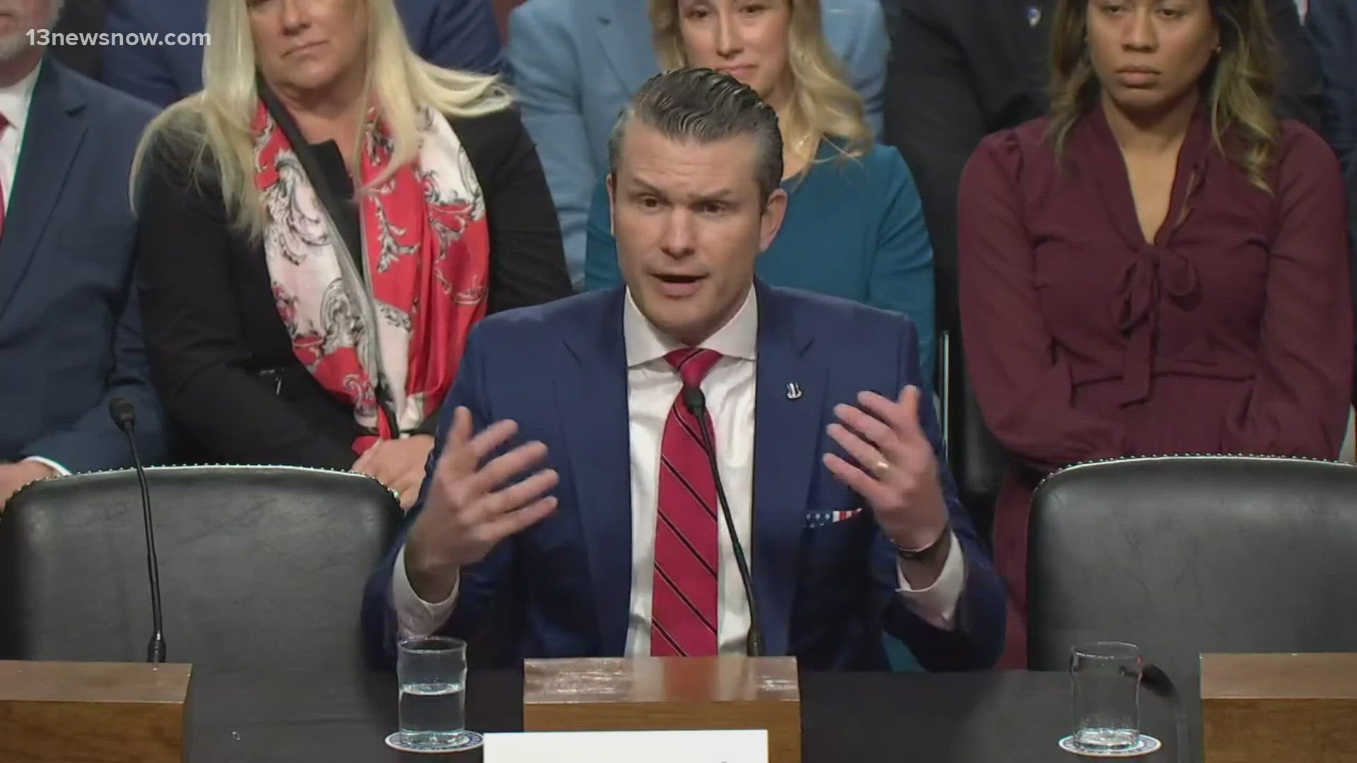 Trump's SOD nominee Hegseth questioned by senators on infidelity ...