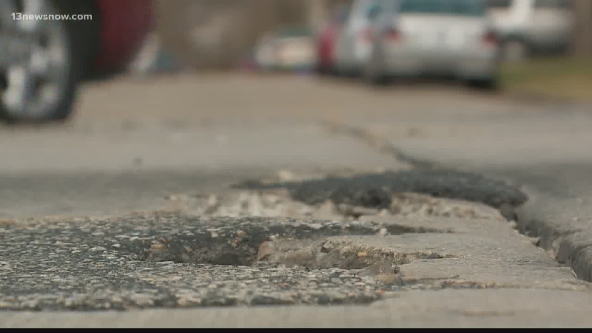 13News Now Elise Brown is here to tell you what to do if you hit a pothole.