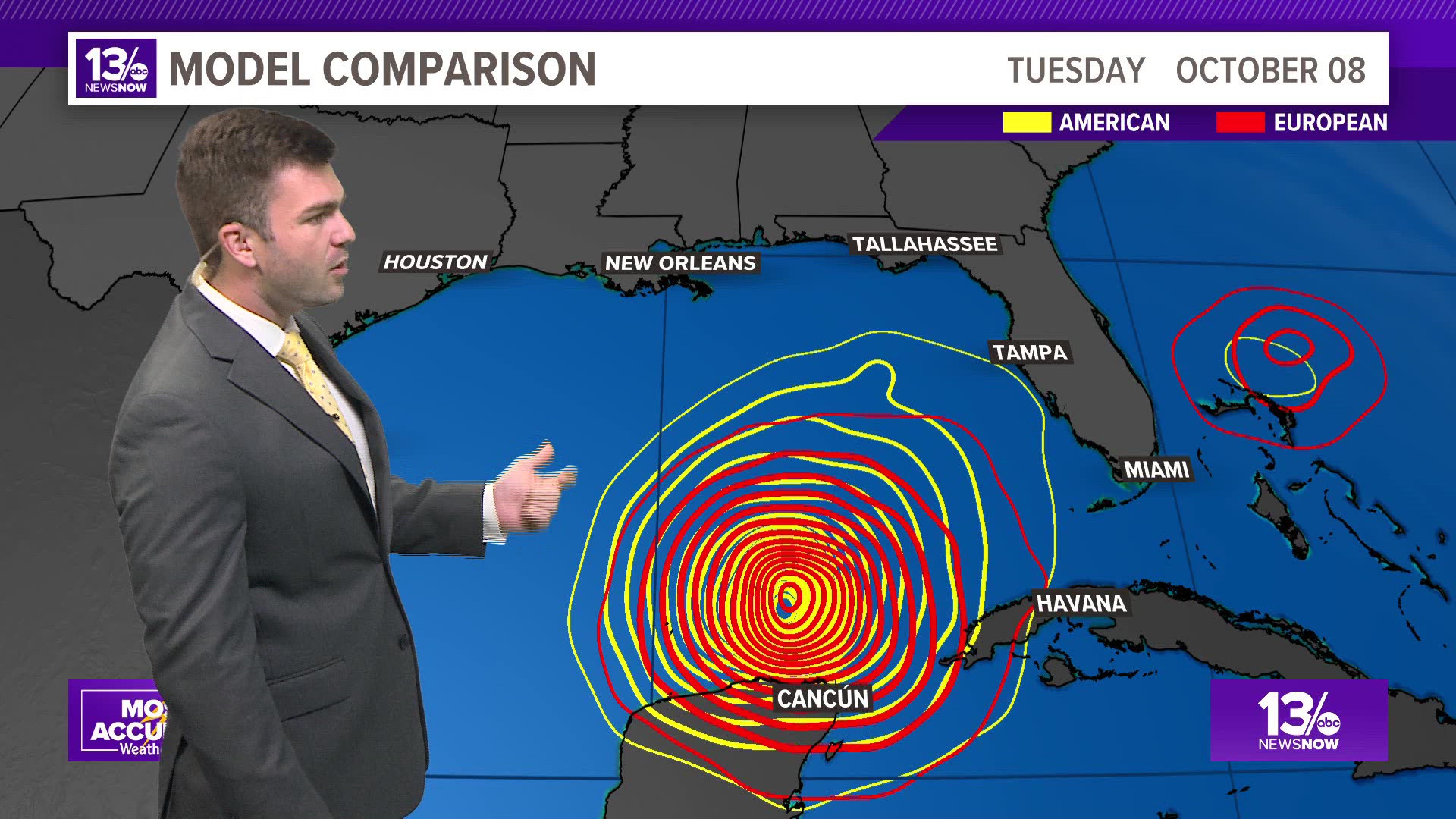 Hurricane Milton is beginning to intensify, becoming a hurricane about a day earlier than expected.