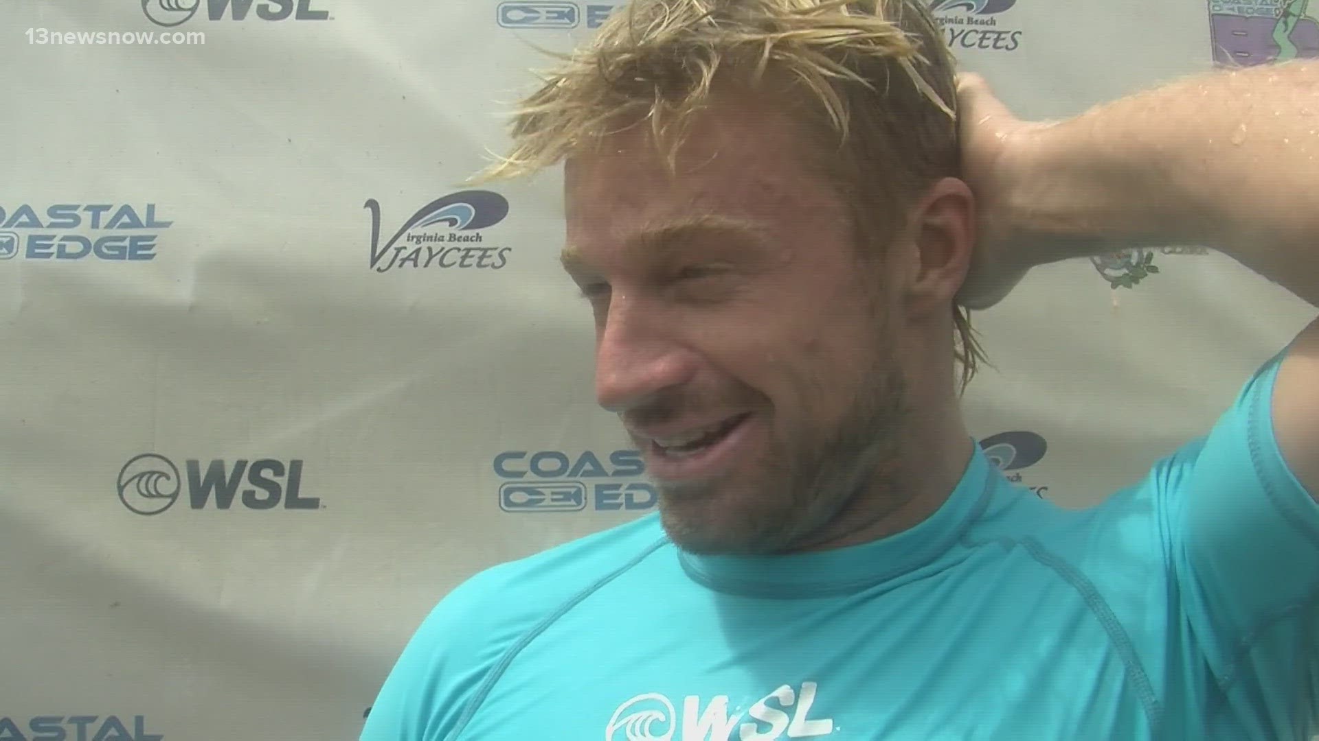 Olympic surfer Kolohe Andino took home his second ECSC title on Sunday.