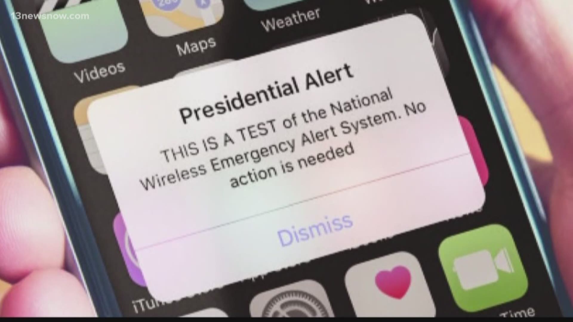 Cellphones across the country were buzzing after a FEMA Presidential Alert