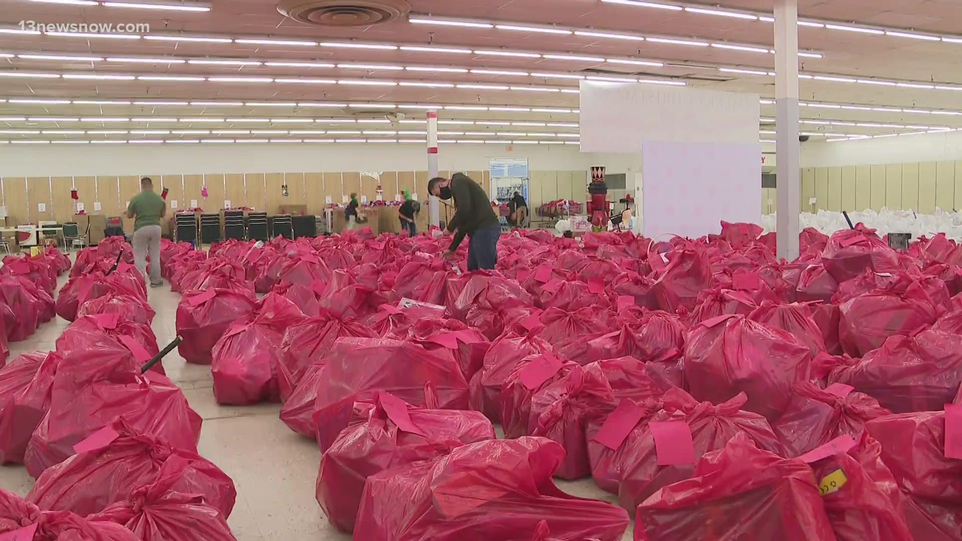 The Salvation Army held its annual Christmas Depot called "Operation: Rescue Christmas," to help families who cannot afford to buy gifts for the holiday season.