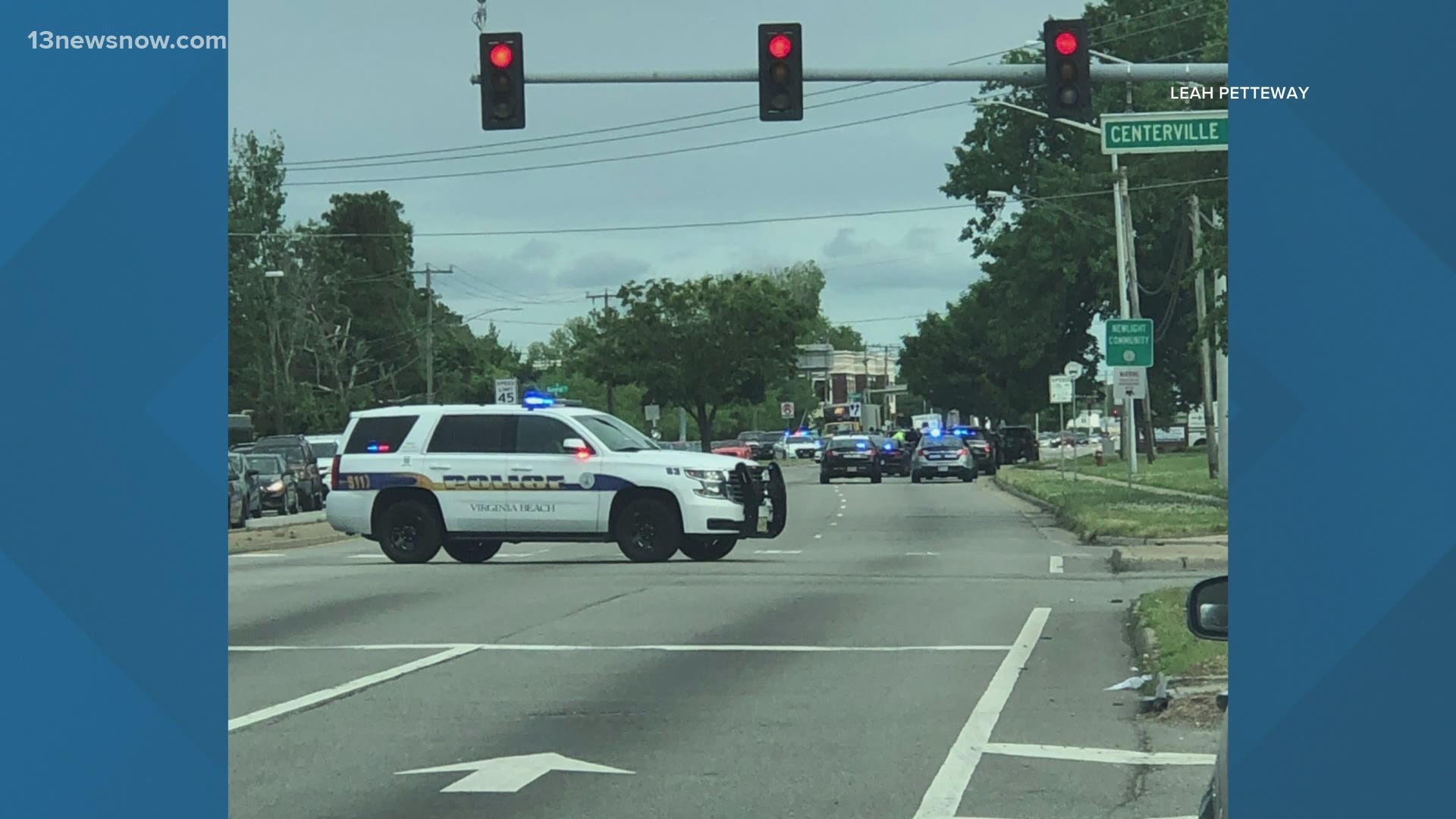 Police say four juveniles in a stolen car led them on a chase across Chesapeake, Portsmouth, and into Virginia Beach.