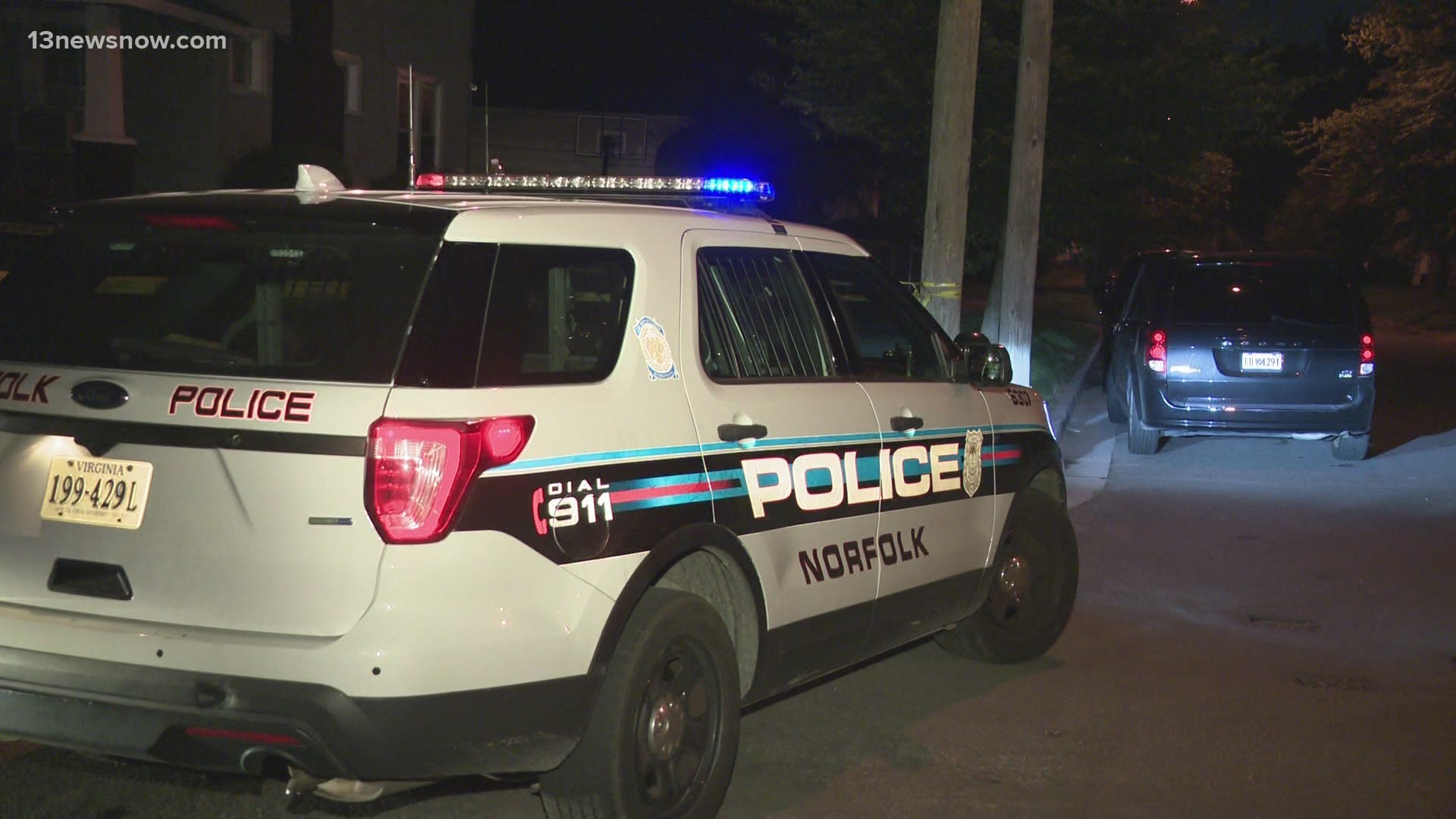 A man has died after a shooting in Norfolk Sunday night.