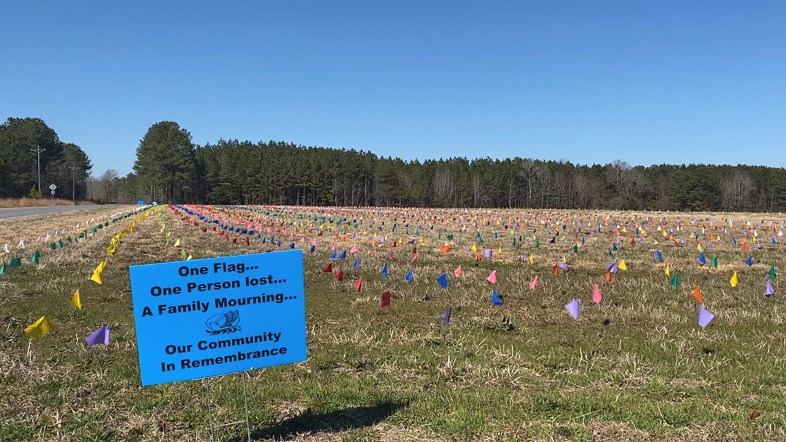 Virginia farmers transform field into place of remembrance for COVID-19 victims - Vimarsana News