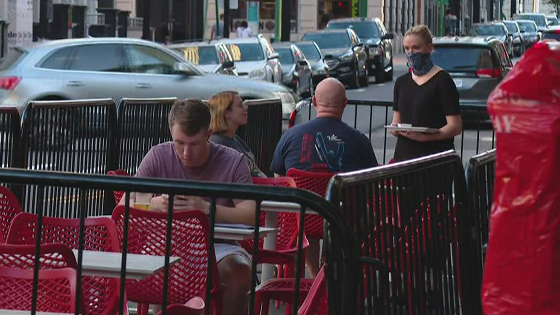 13News Now Angelo Vargas spoke with a few people in downtown Norfolk and Virginia Beach who were excited to get outside for the first day of Phase One reopenings.