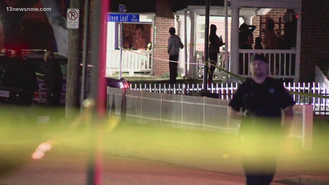 Double shooting on Greenleaf Dr. in Norfolk