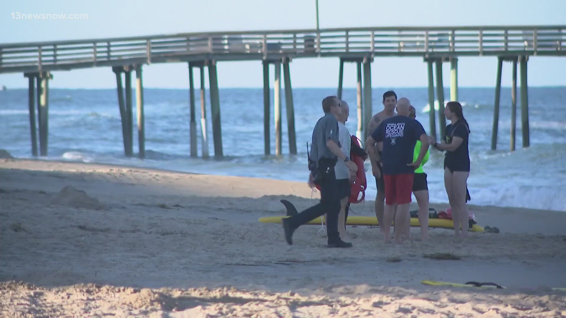 Virginia Beach rescuers search for reported missing swimmer | 13newsnow.com