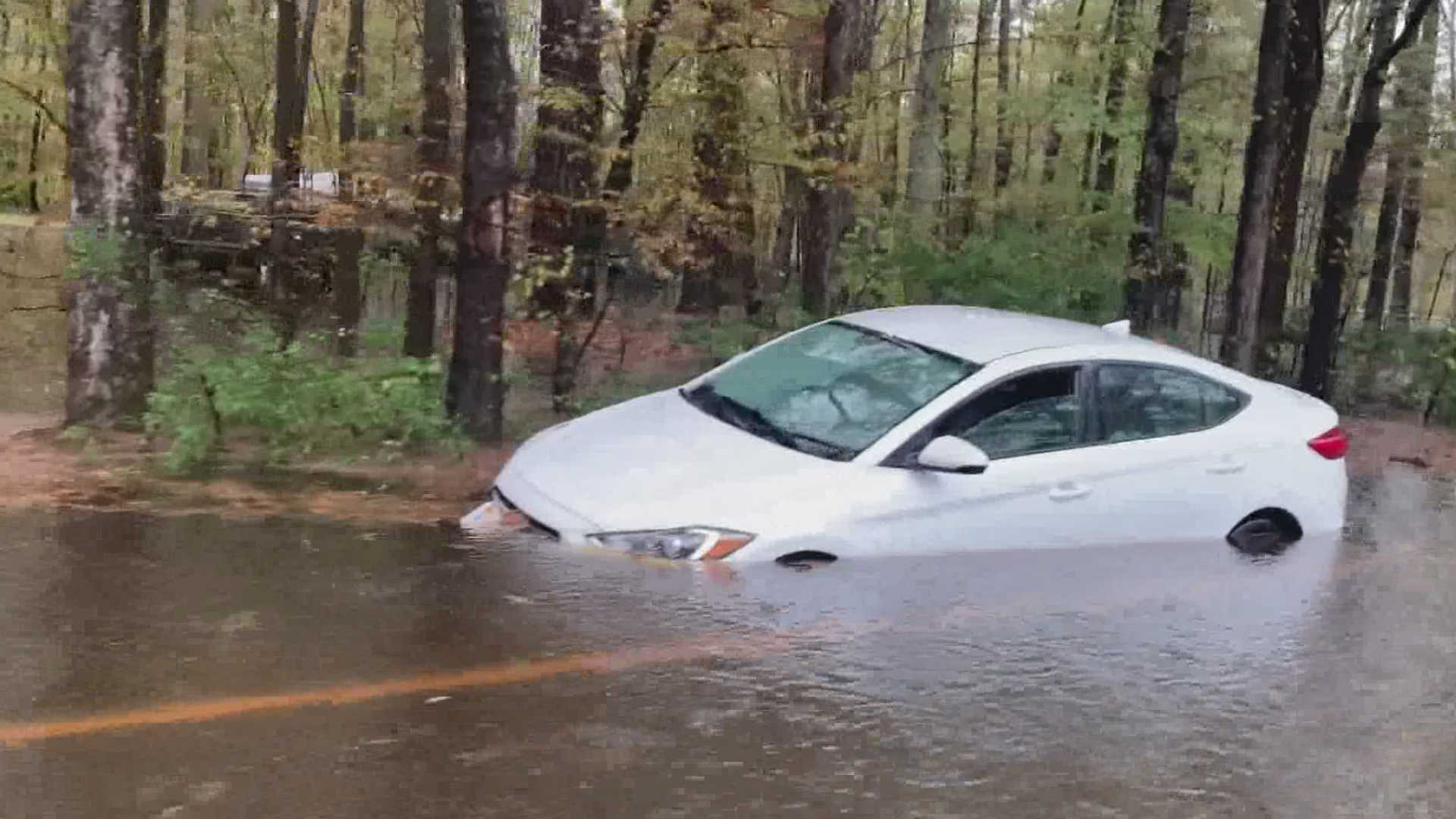Floodwaters had been impacting Virginia Beach roads all day on November 12, and some roads still had detours by 5:30 p.m.