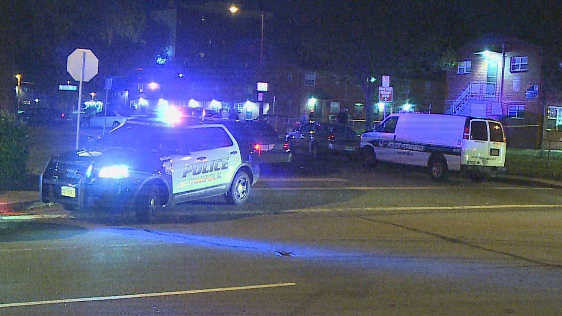 According to emergency dispatchers, one person was shot in the 200 block of East Virginia Beach Boulevard just after 1:30 a.m. Tuesday. The victim is expected to be OK.
