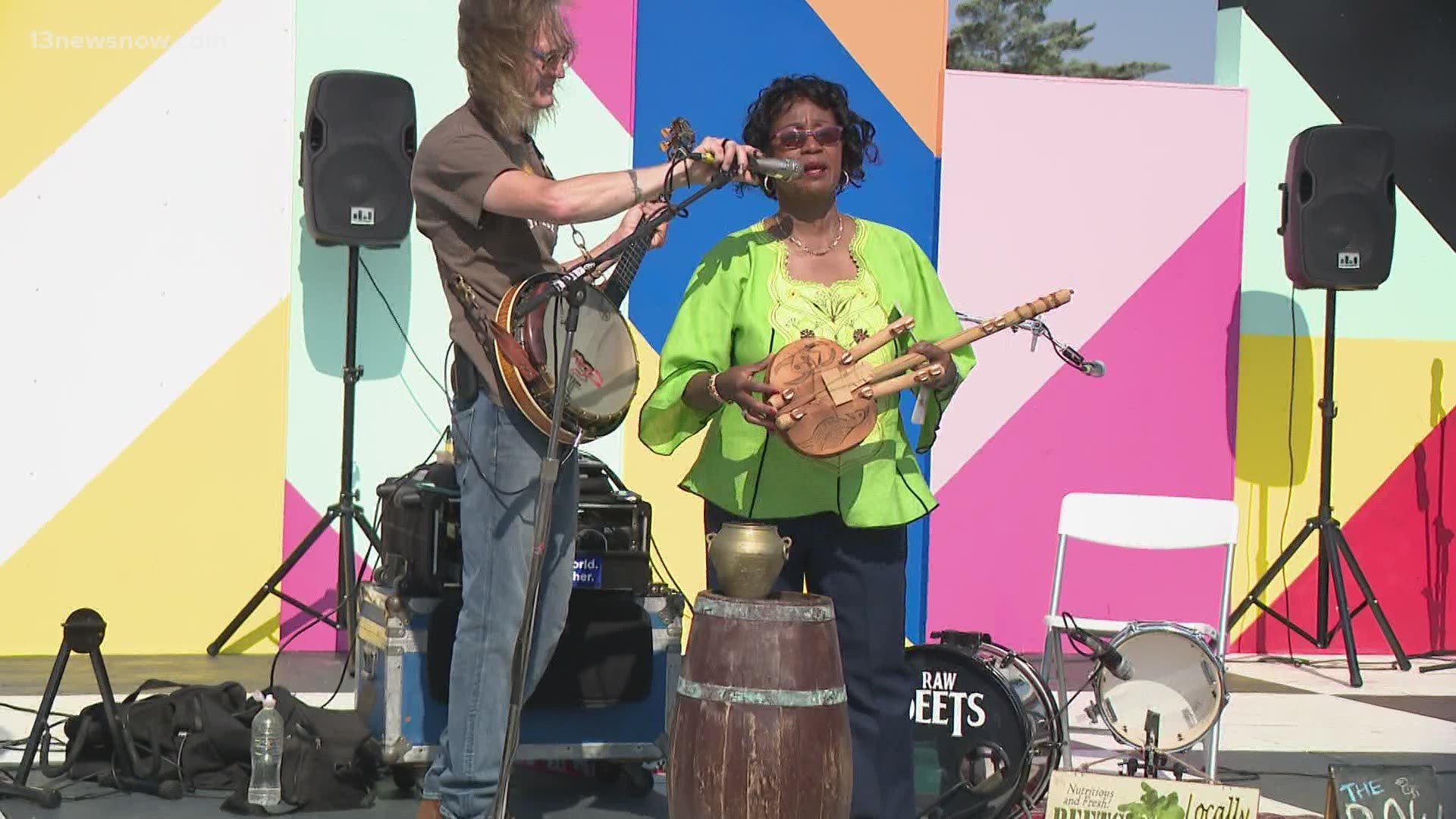 There are several Juneteenth celebrations across Hampton Roads. At the ViBe creative district, musicians and poets came together for a cultural celebration.