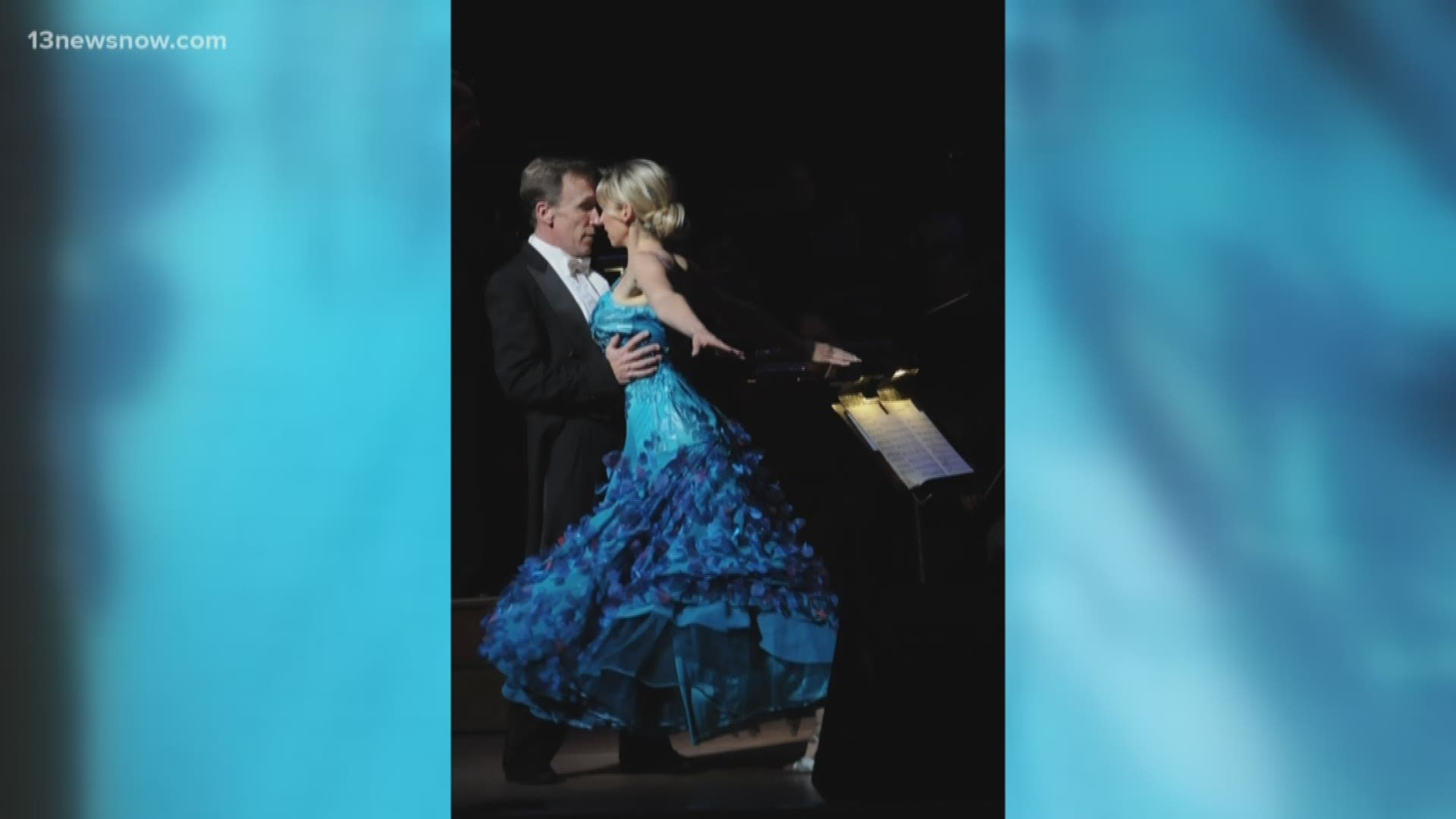 13News Now Dan Kennedy sat down with two people starring in a Virginia Symphony show that's perfect for Valentine's Day.