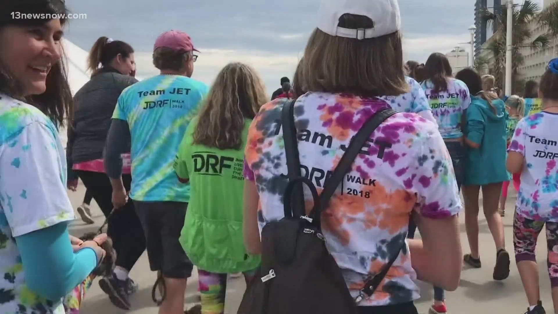 Hundreds of people will take to the pavement to fight for a cure for Type 1 diabetes.