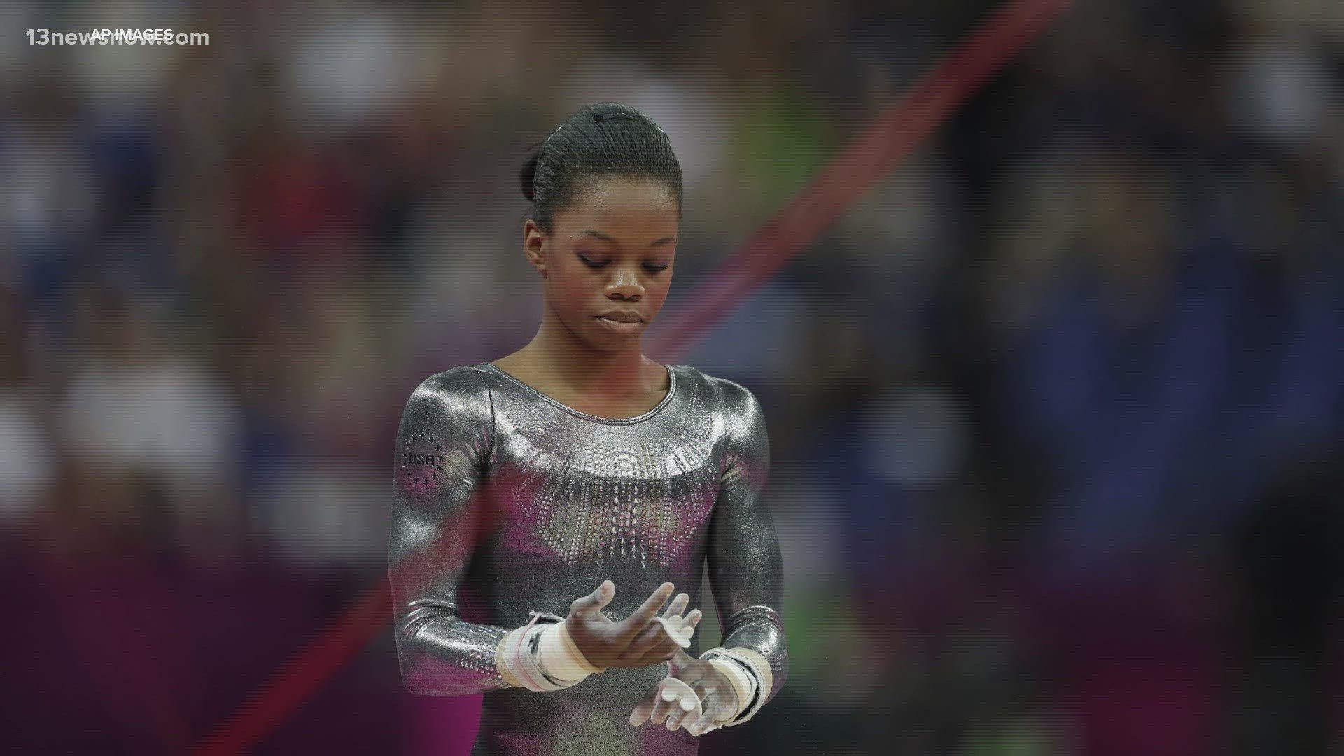 Gabby Douglas resumes training with 2024 Olympics her goal