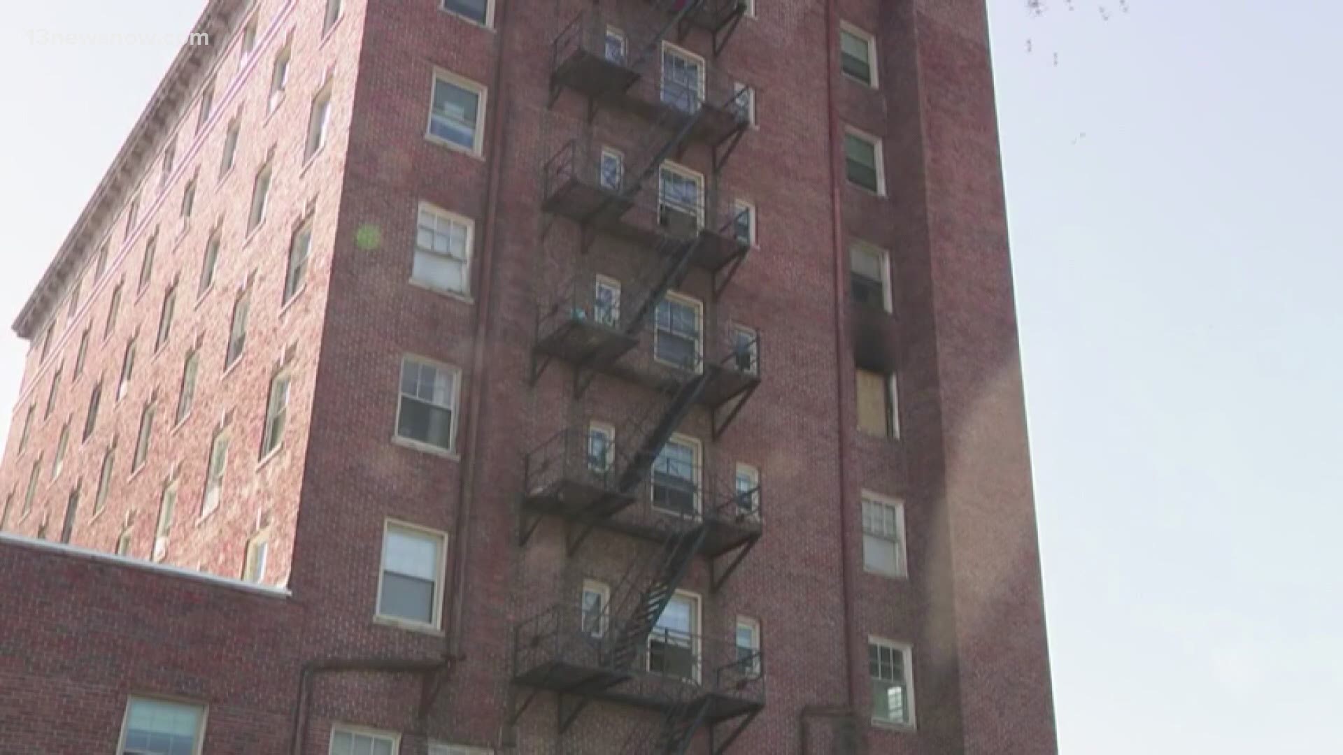 Residents are without a home after their apartment building caught fire, and now the building owner is threatening to not pay for their hotels.