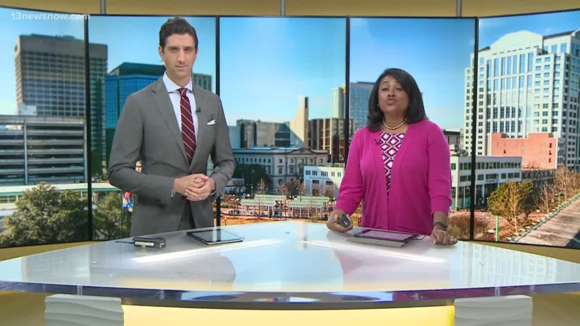 Top Stories from 13News Now at 5 p.m. with Philip Townsend and Janet Roach