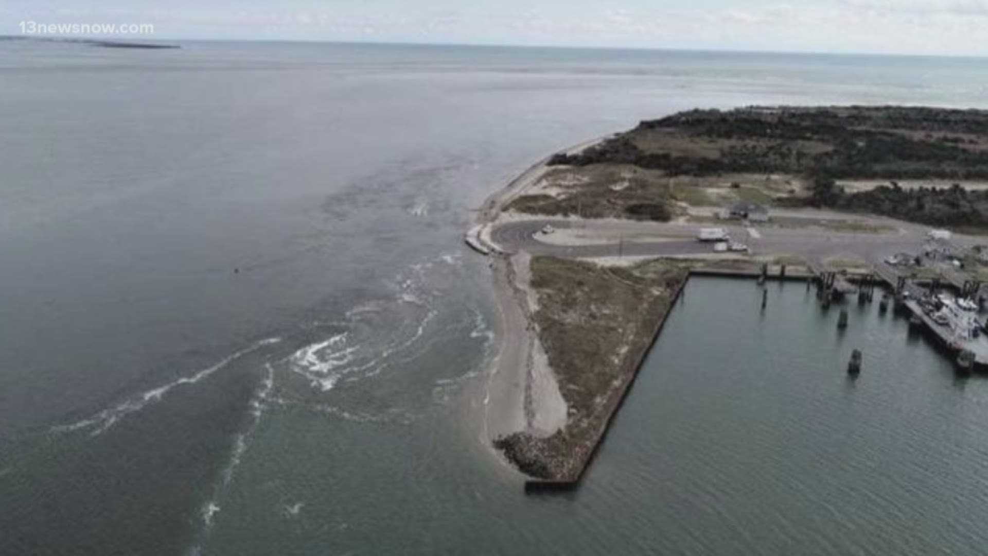 According to an environmental study, the shoreline at the northern end is starting to erode. The public can weigh in on a proposal to build a steel wall to protect it.