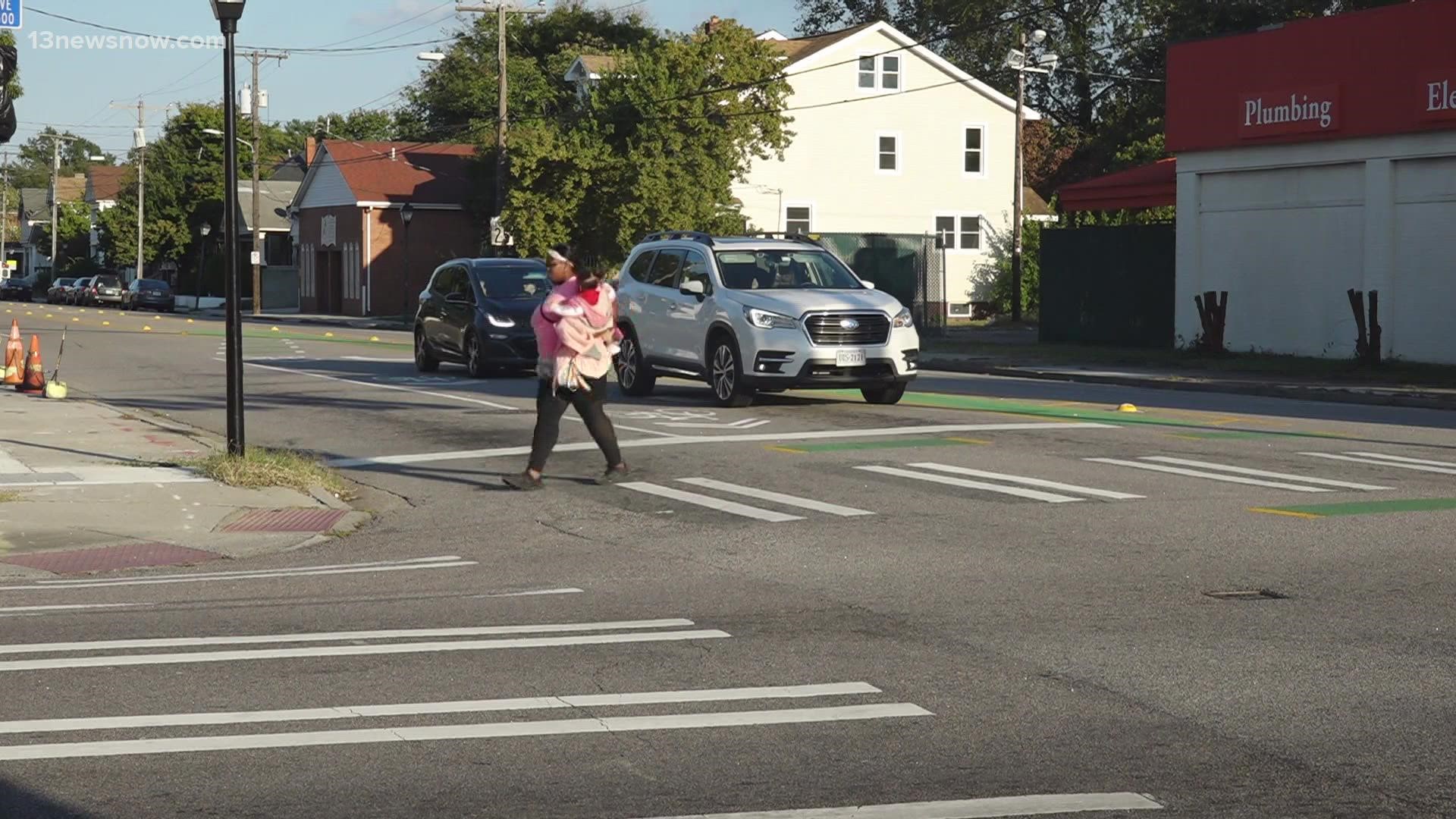 Data shows Norfolk has had 12 pedestrian fatalities from January to October of this year.