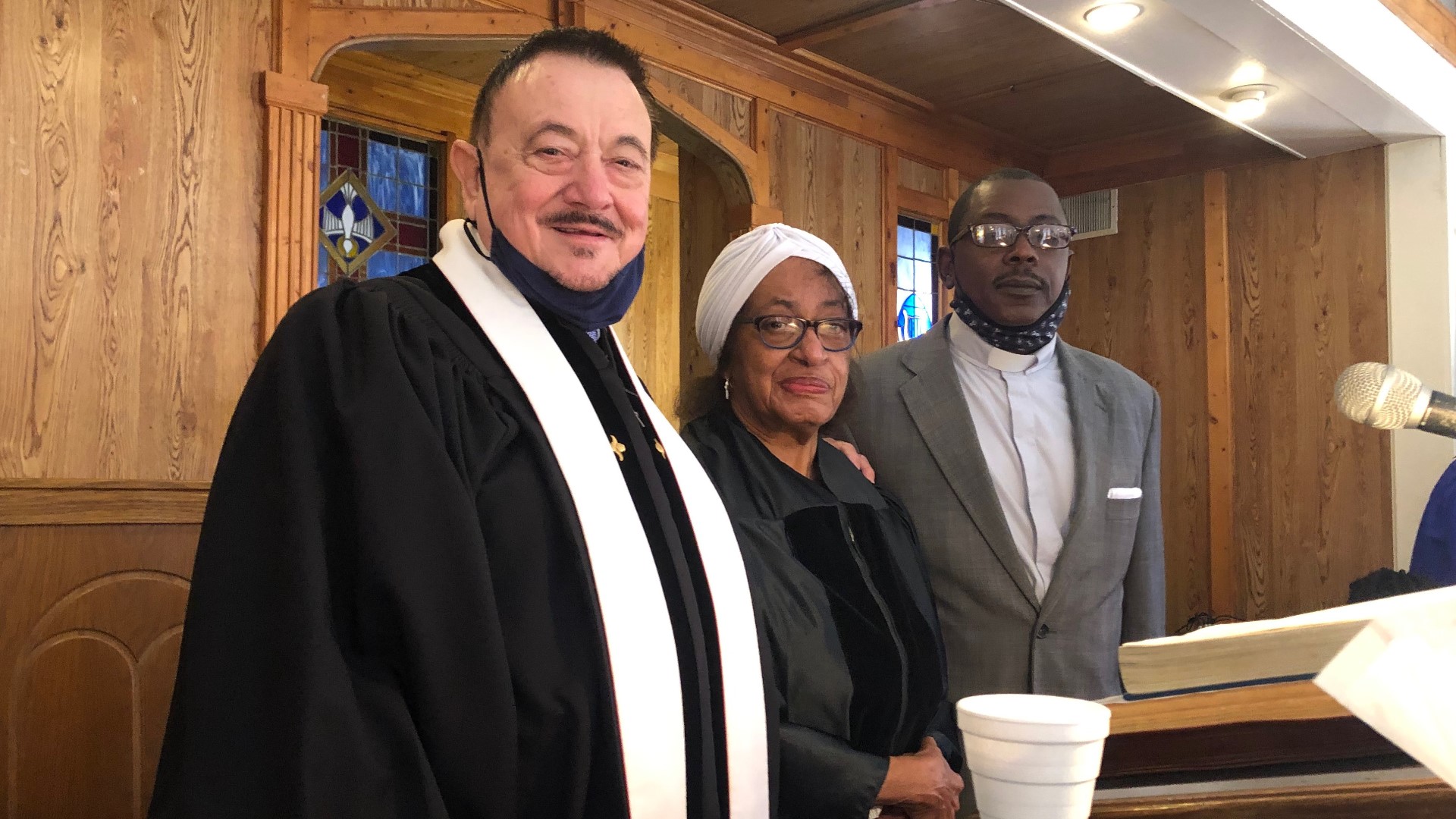 Two churches -- one predominantly Black church and the other predominantly white -- came together in the midst of racial tensions in the country.