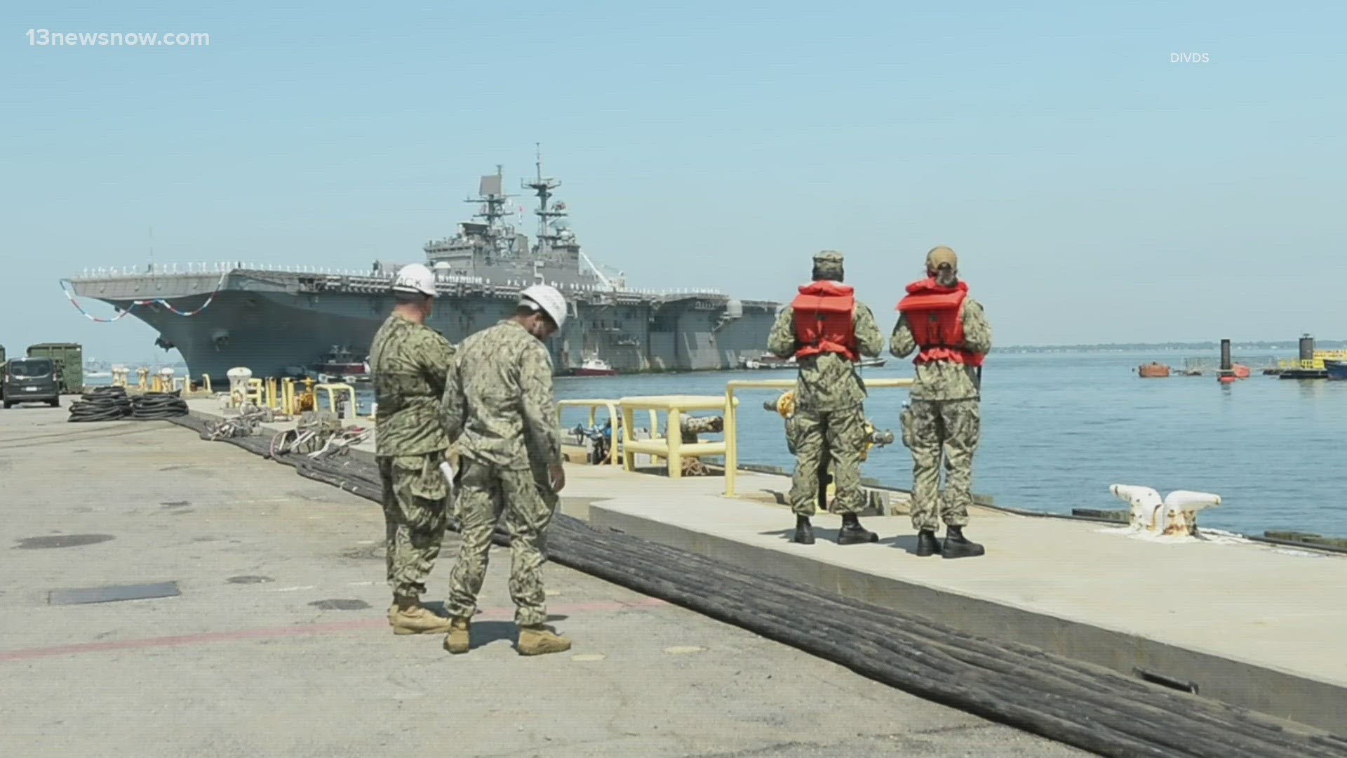 On Tuesday, the Pentagon announced that the USS Bataan amphibious ready group carrying Navy sailors and Marines is shipping off to the Middle East.