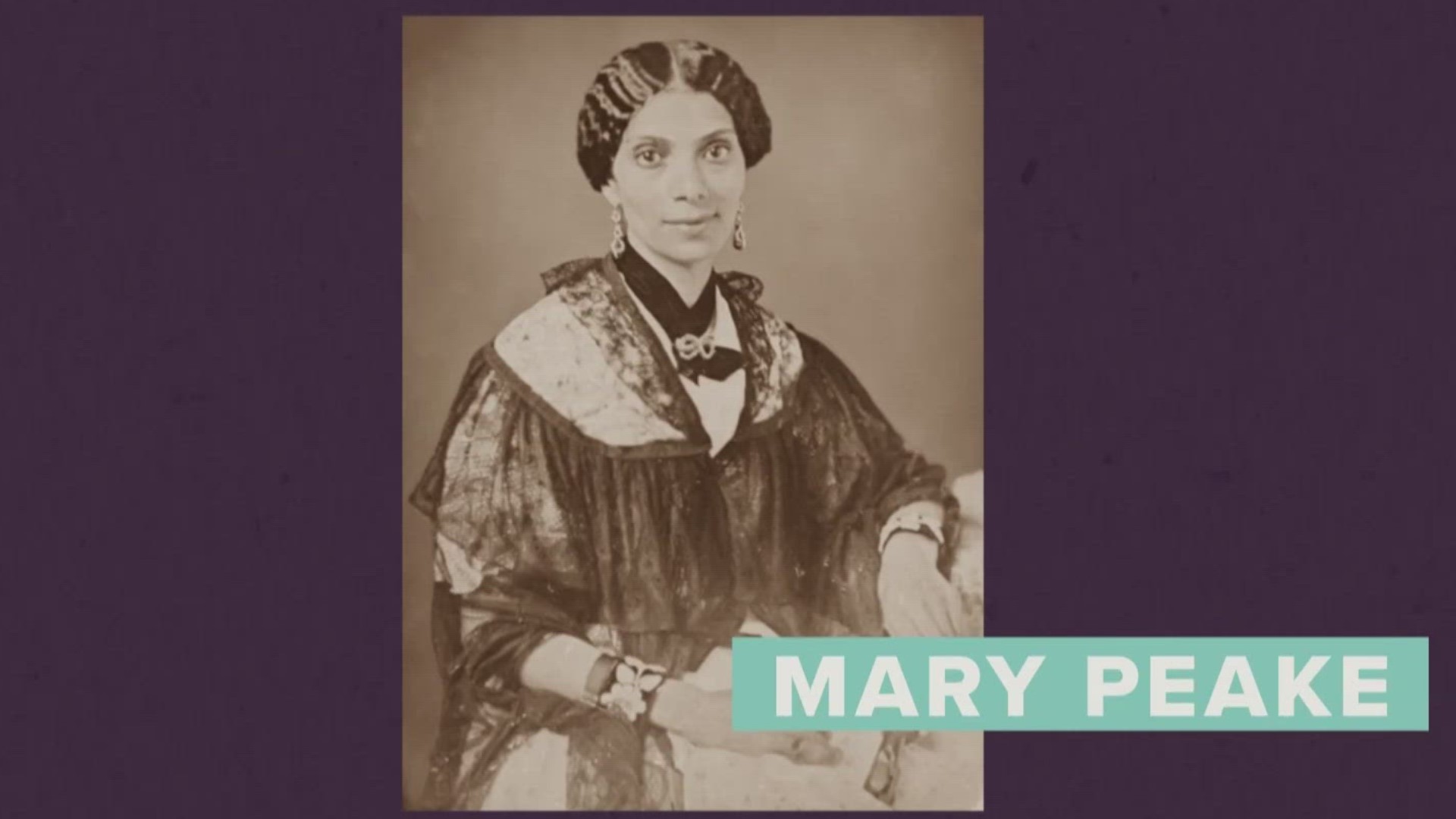 A life-long educator, Mary Peake instructed a growing number of escaped slaves, fleeing bondage and the war in the South.