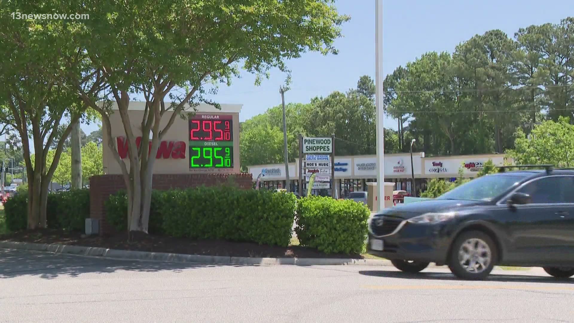 Gas is slowly flowing back to Virginia and North Carolina, but it won't happen overnight! Prices may still rise more in the meantime.