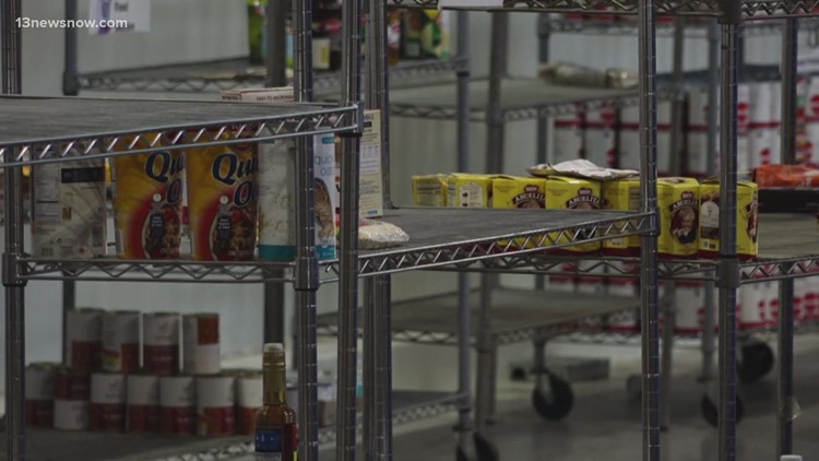 Norfolk foodbank struggles with high food prices, supply chain issues