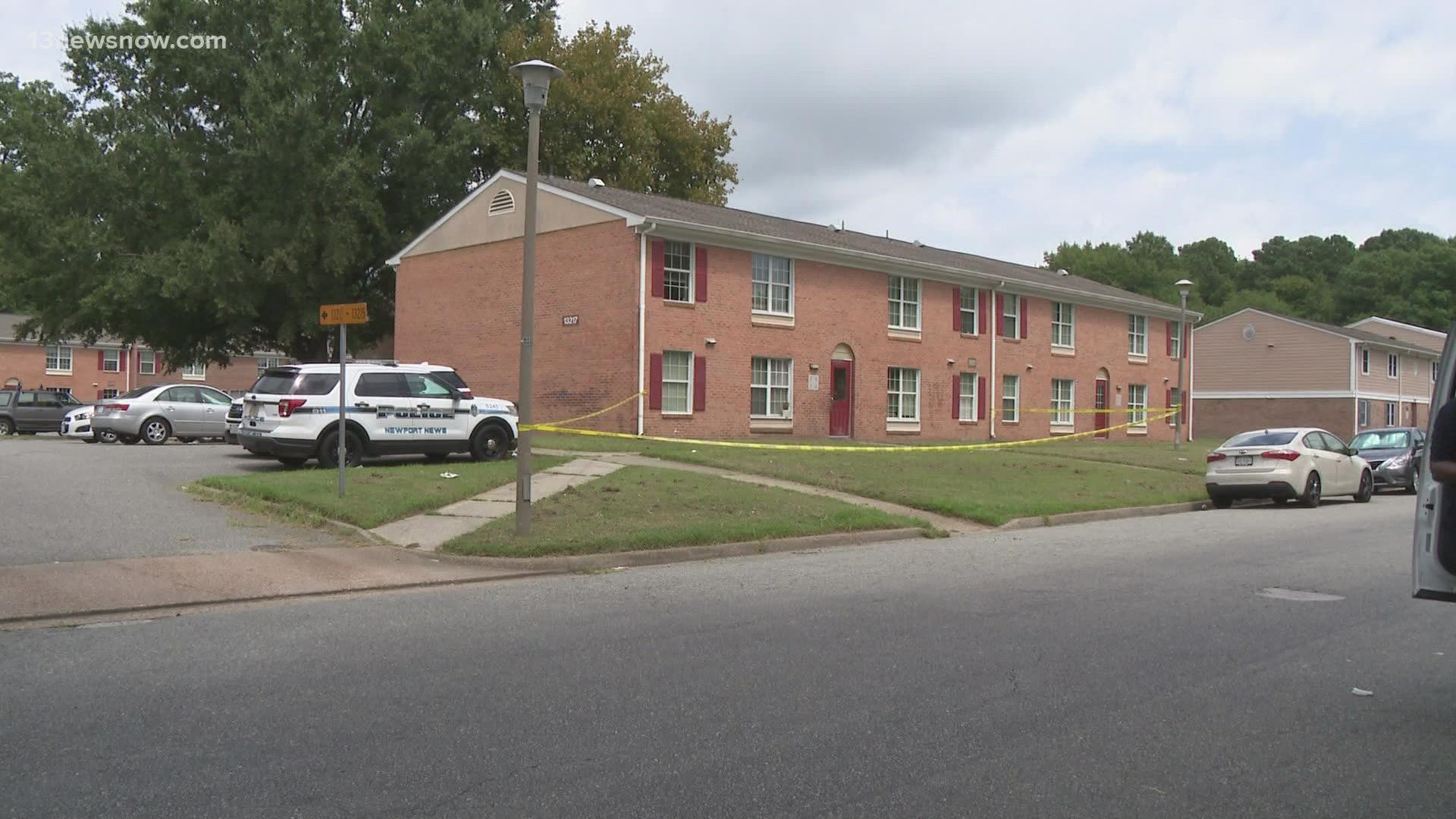 Newport News police said someone shot Evita Natasha Wilkins, who lived on Aqueduct Drive.