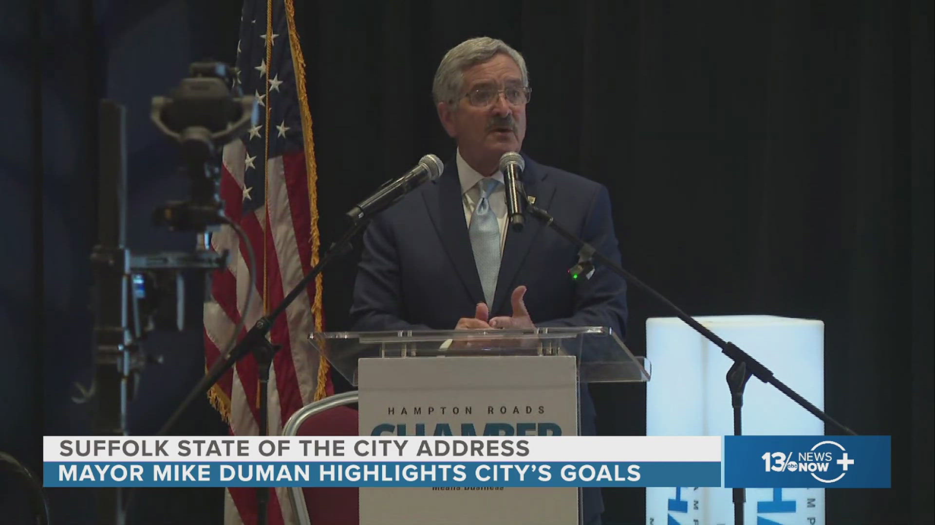 Mayor Mike Duman offers a glimpse into the City of Suffolk's future alongside business, civic, and community leaders.