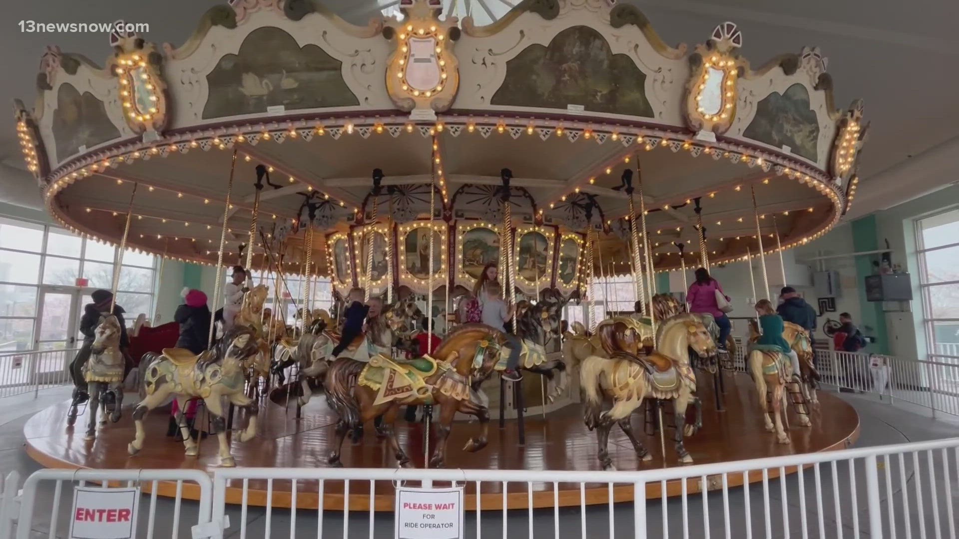 Hampton's carousel reopens | 13newsnow.com