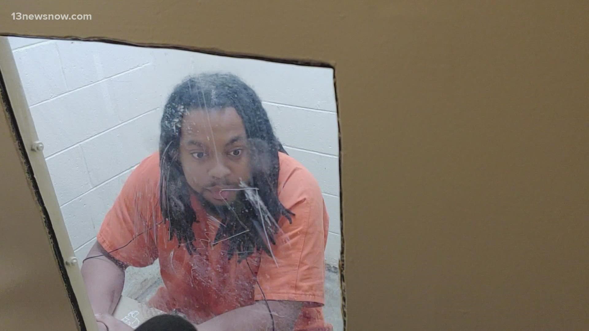 Cola Beale, 31, is accused of killing three people in Virginia Beach and Norfolk. In a jailhouse interview in March, he told reporters he did not feel remorse.