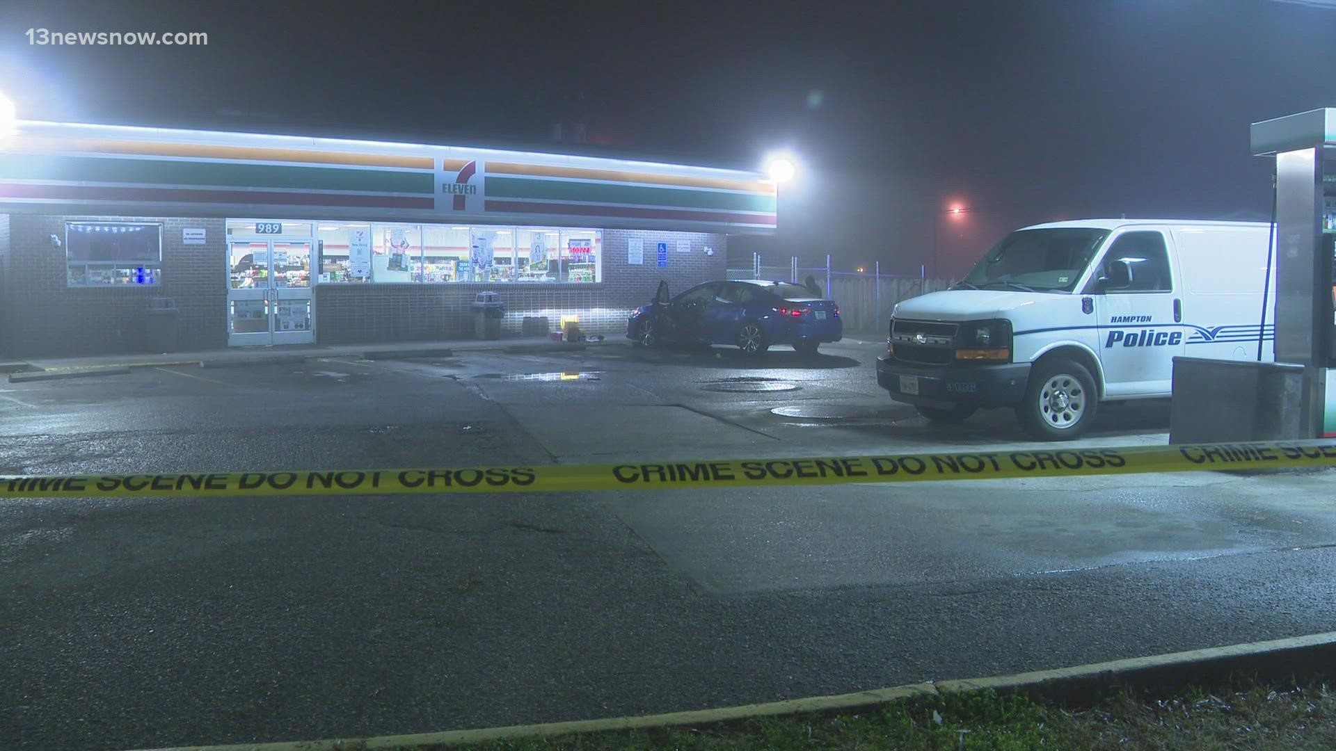The Hampton Police Division said a man was seriously injured after being shot on King Street late Thursday night.