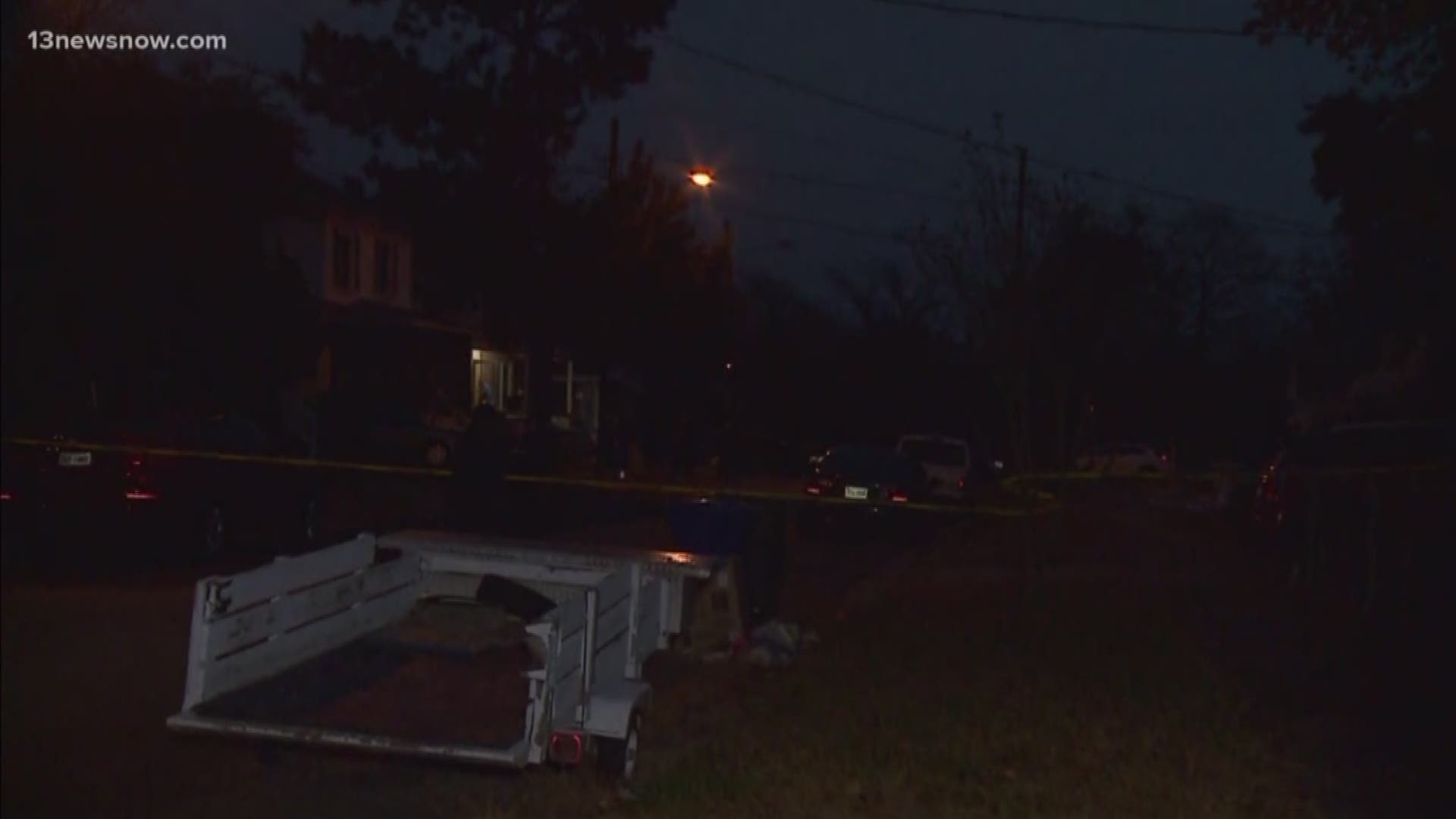 A man from Newport News is dead after police received a call of shots fired on 24th Street.