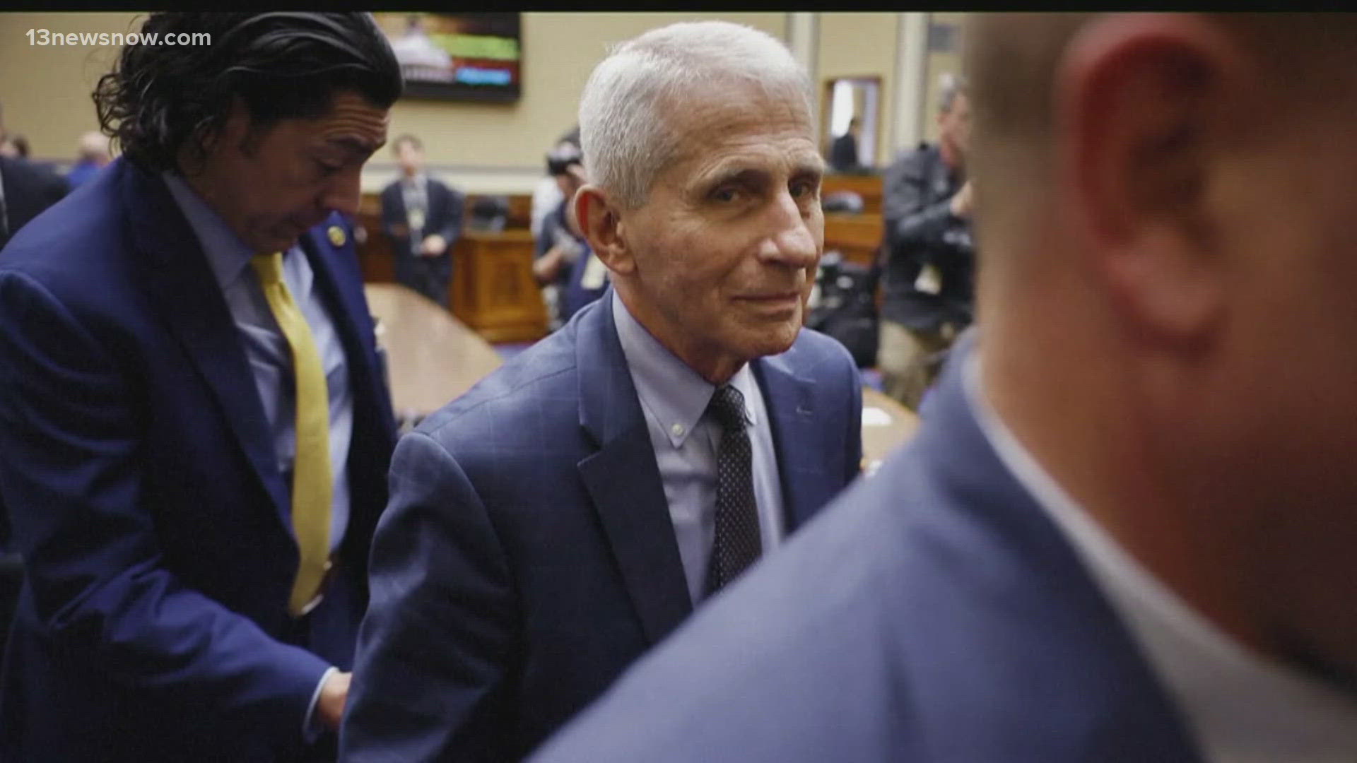 Dr. Anthony Fauci was under fire during a hearing about the government's response to the COVID-19 pandemic.