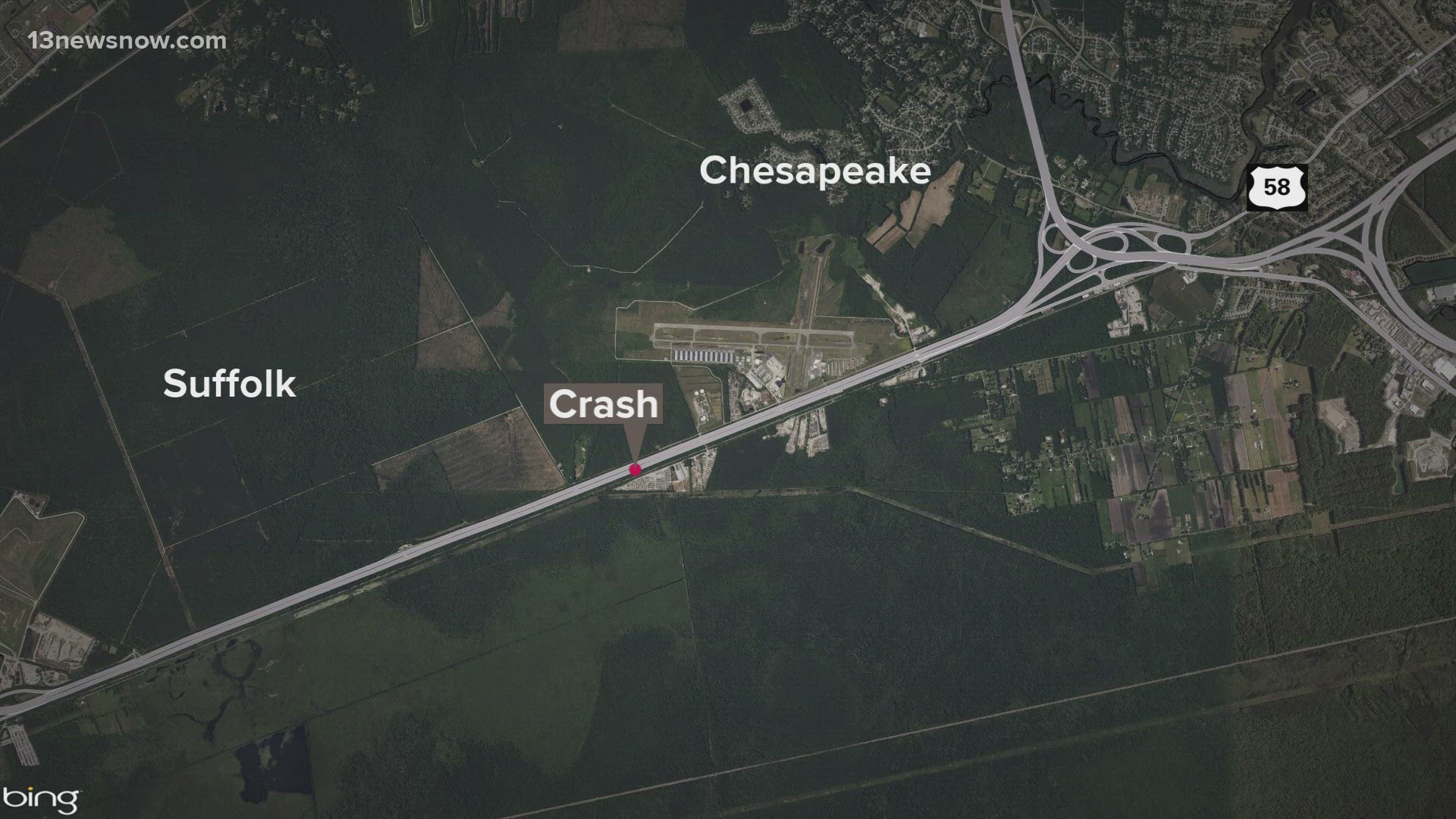 Suffolk police are investigating a deadly motorcycle crash.