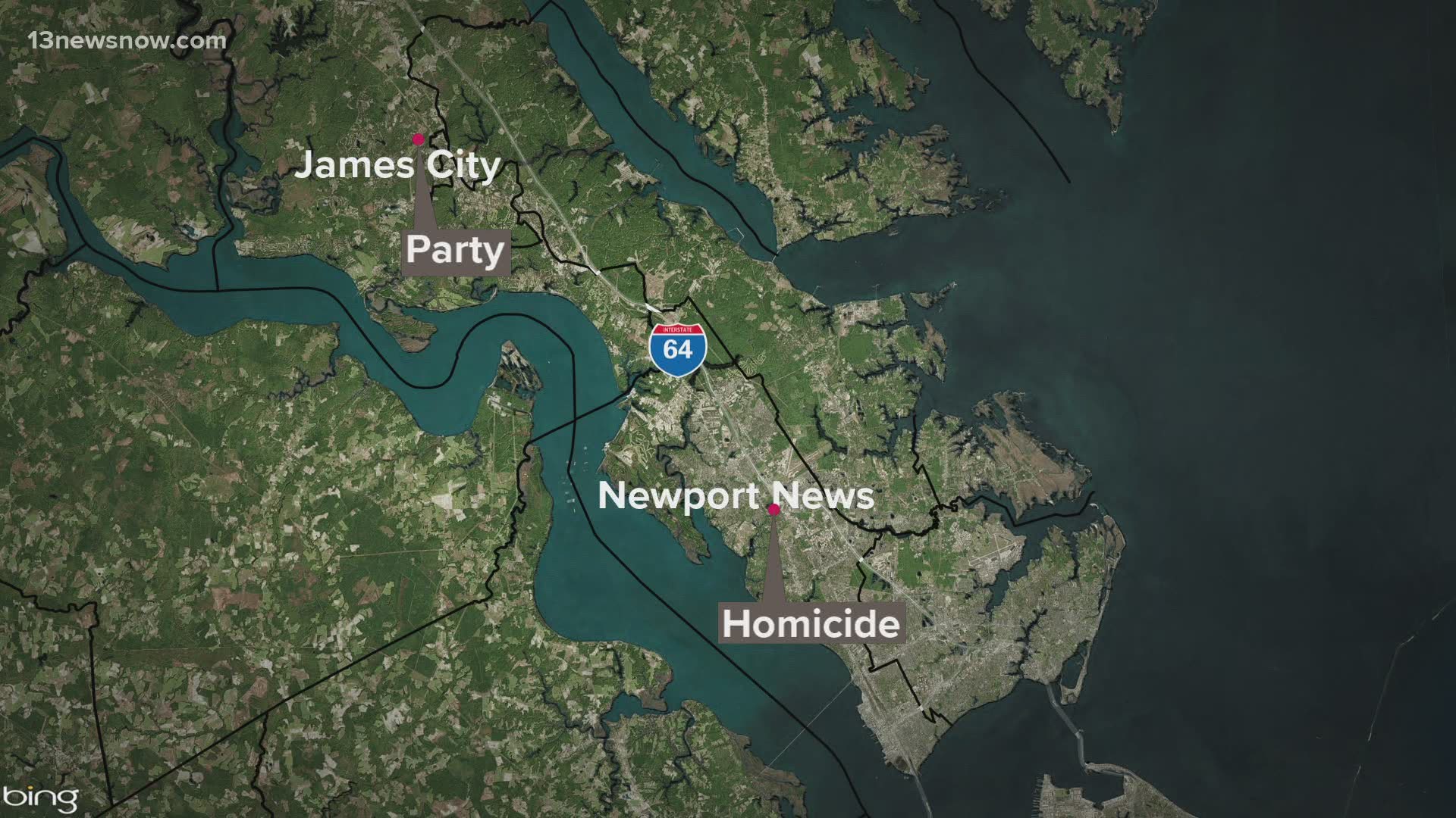 Police in Newport News and James City County are working together on a shooting investigation.