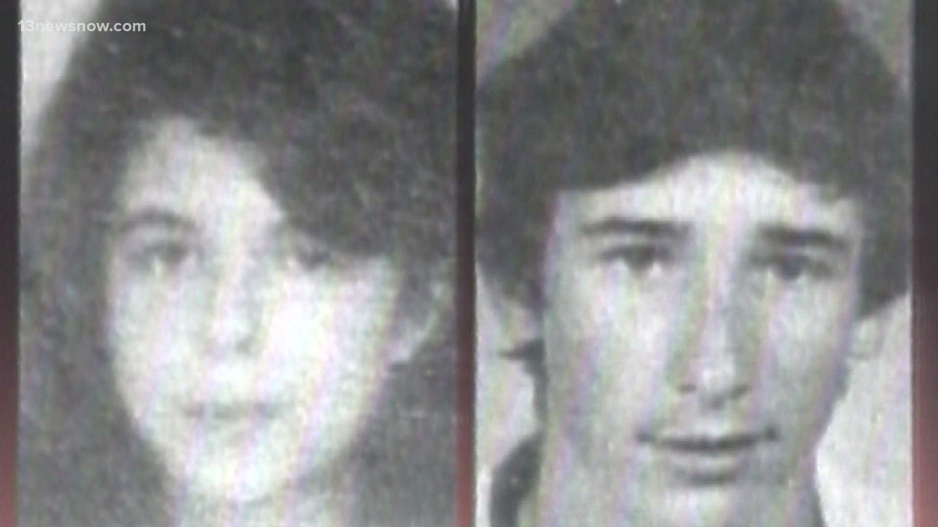 In 1987, a beachcomber in Isle of Wight County made a gruesome discovery: the bodies of two young victims.