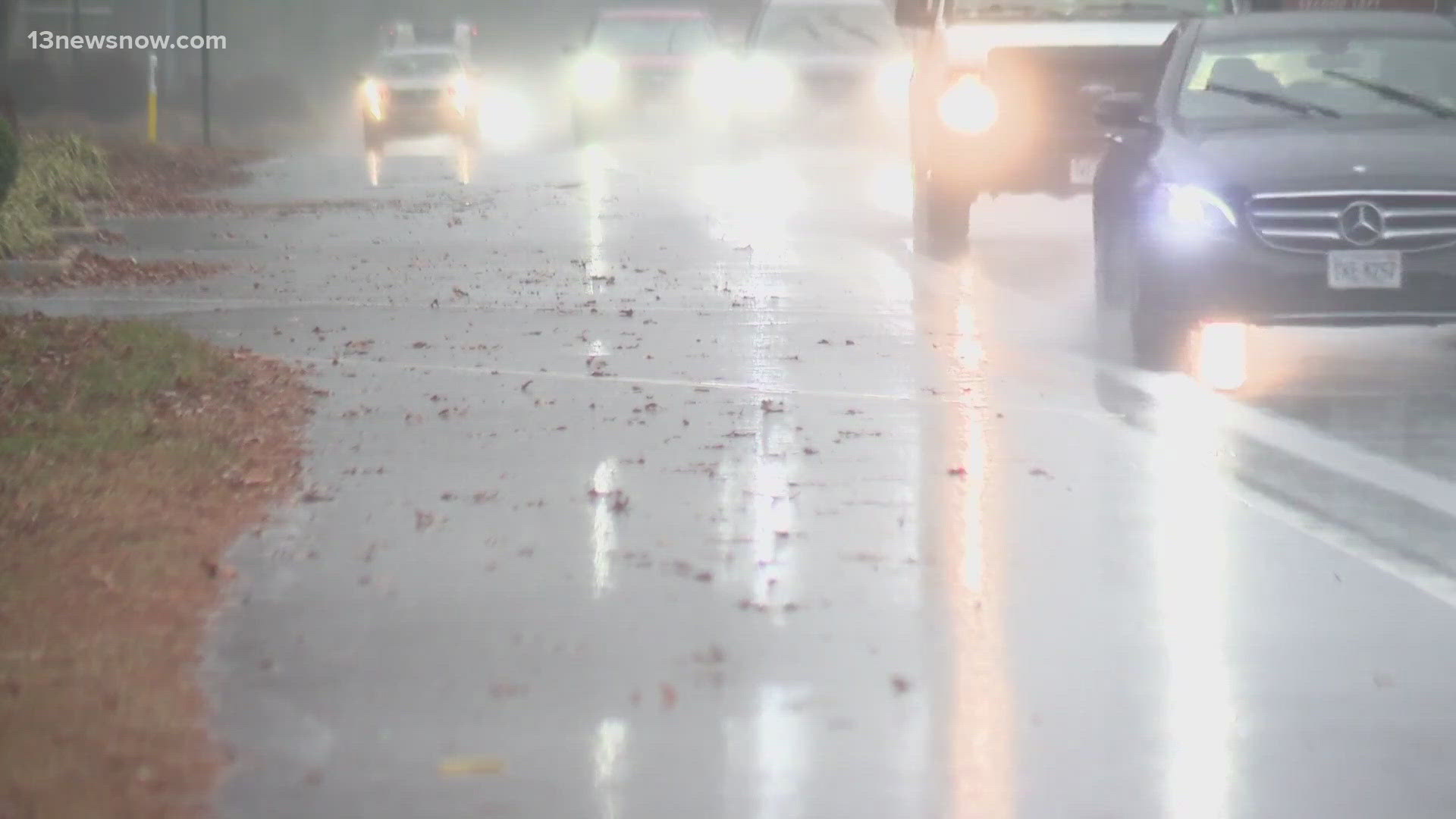 Local officials warn against possibility of slick roads Monday morning ...