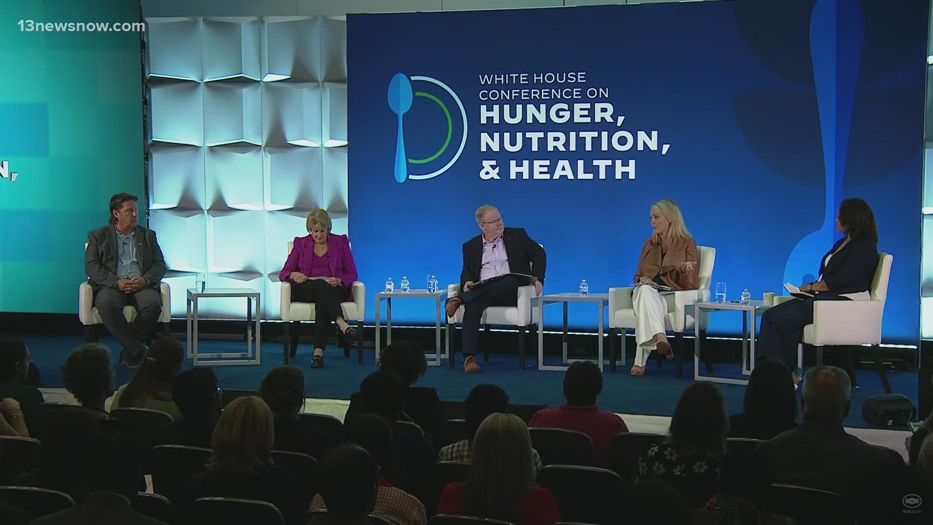 The White House Conference on Hunger, Nutrition and Health met to coordinate a strategy to fix this problem.
