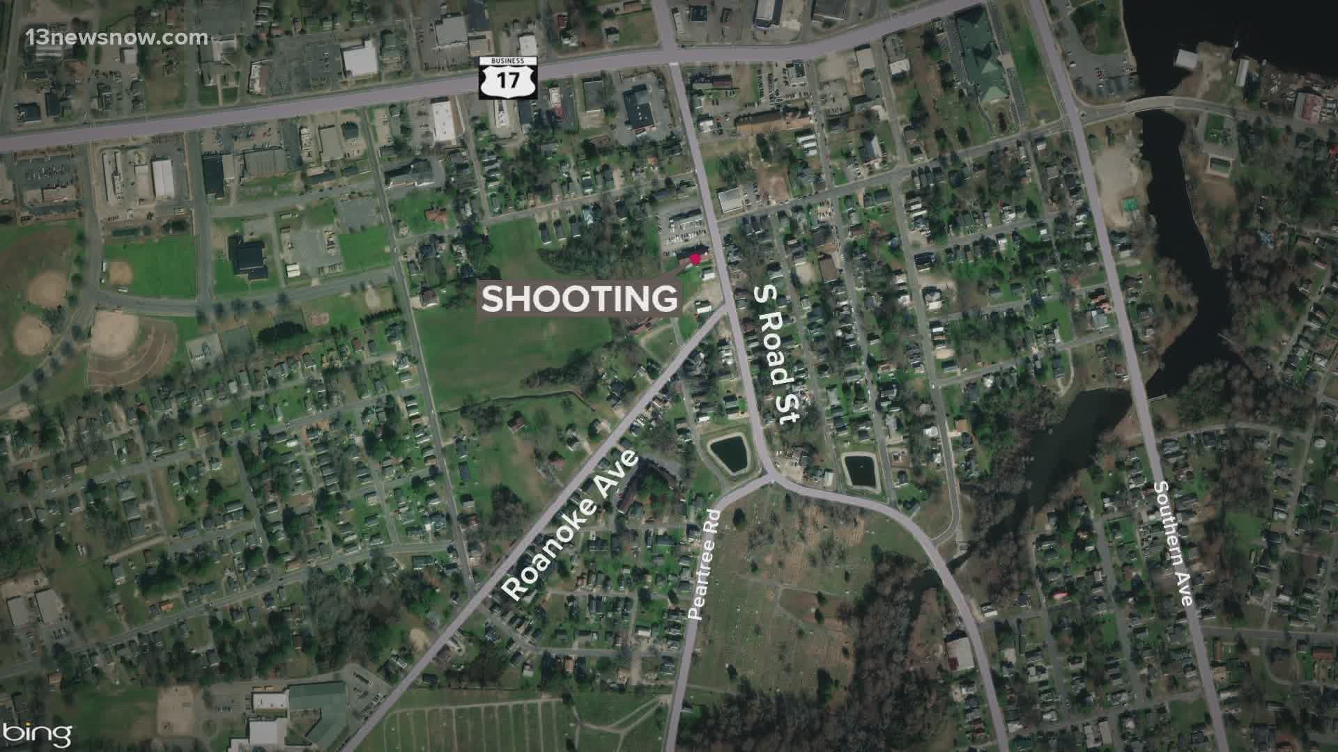 The deadly shooting happened on South Roads Street near Roanoke Avenue.