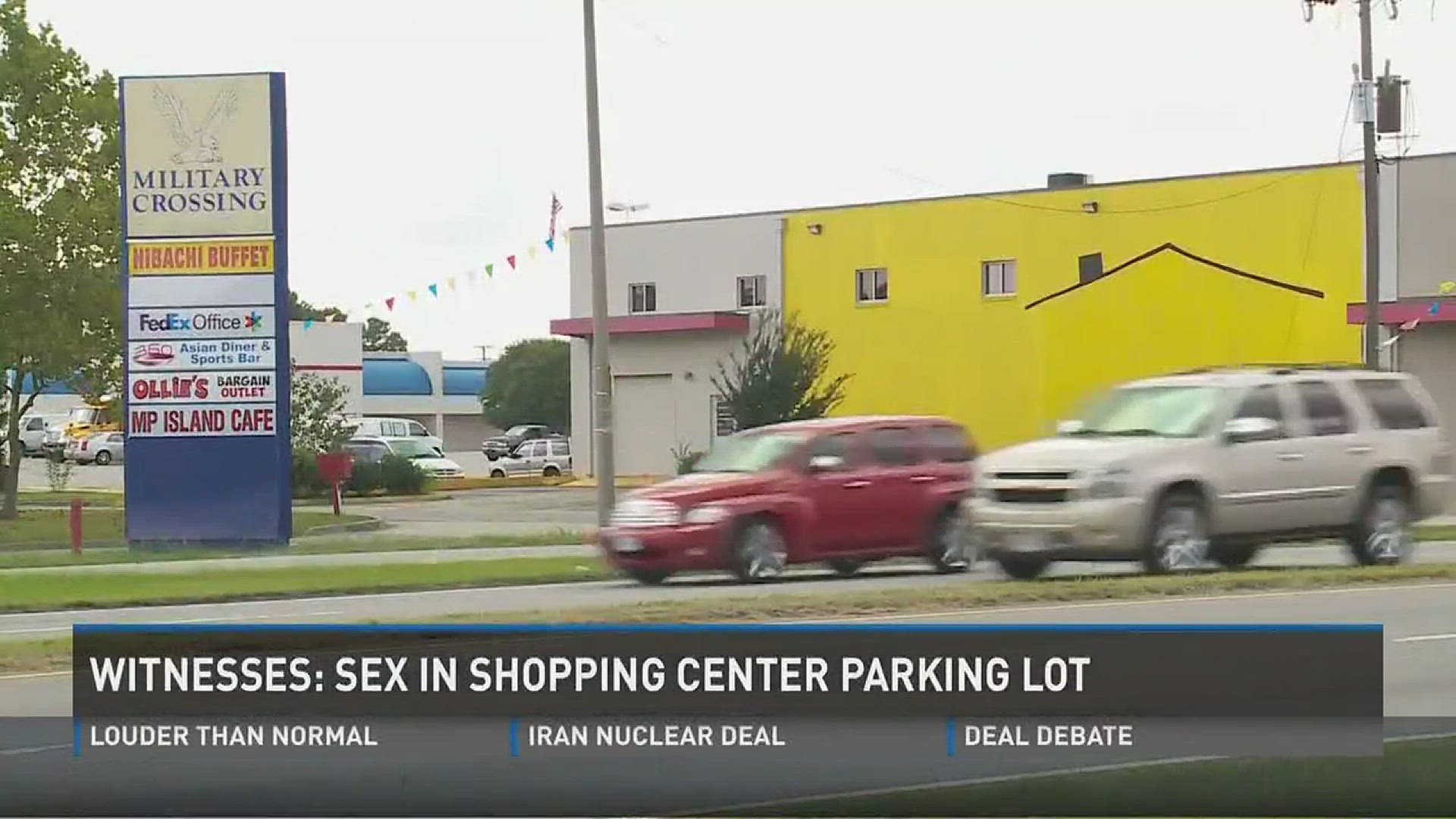 Witness: Sex in shopping center parking lot | 13newsnow.com