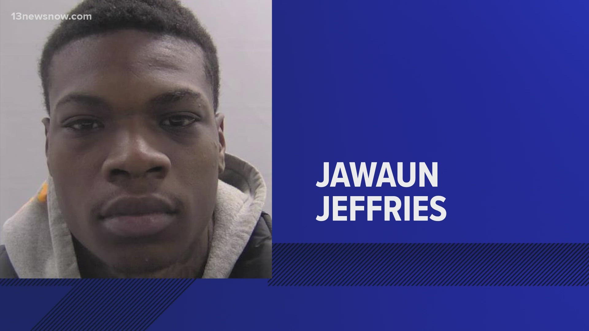 21-year-old Jawaun Jeffries faces several charges including aggravated malicious wounding.