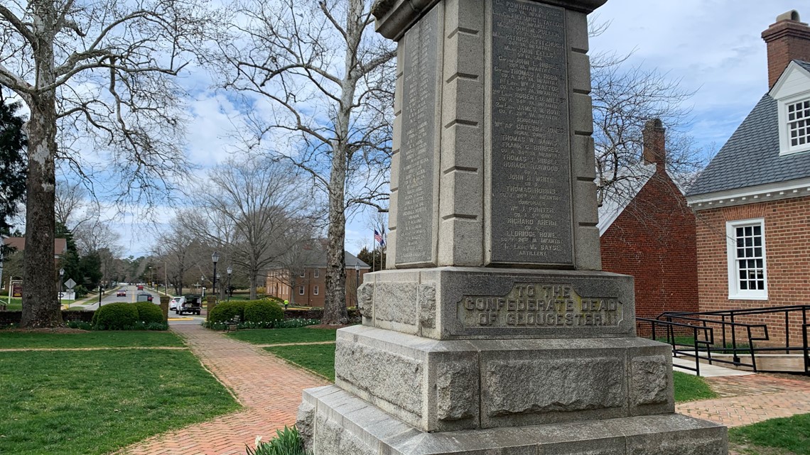 Petition to protect Confederate monument in Gloucester