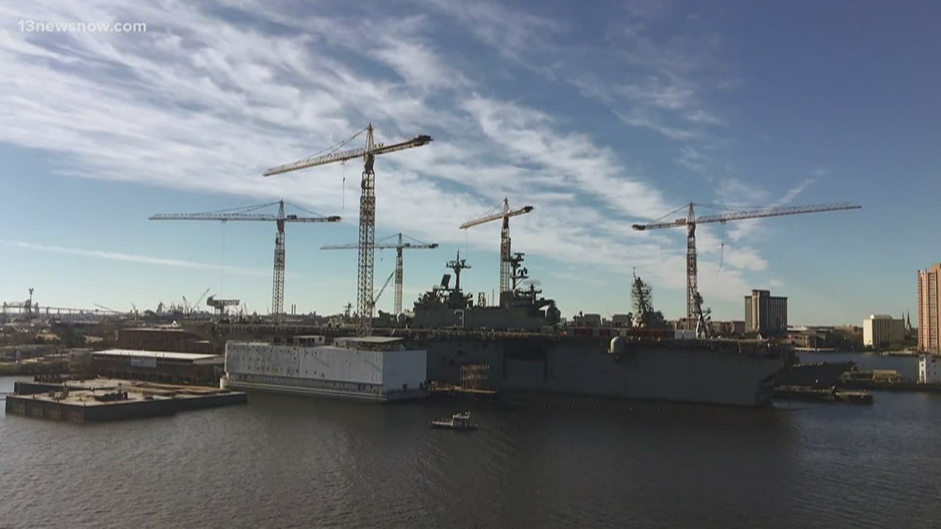 Virginia's two US Senators and 10 House members have signed a letter, asking the Navy to continue to look out for the shipyards, and the health of their workers.