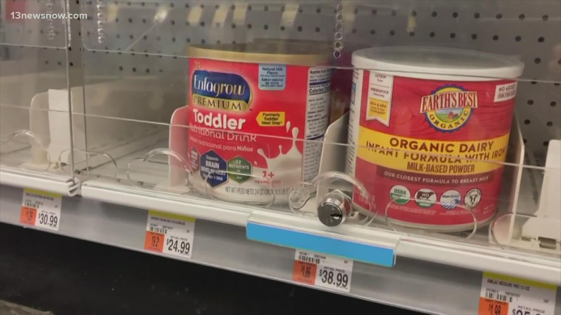Congress is looking to take up a couple of bills this week aimed at increasing the supply of baby formula.