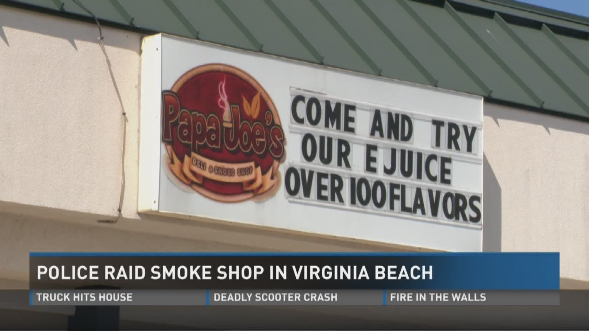 Police raid smoke shop in Virginia Beach