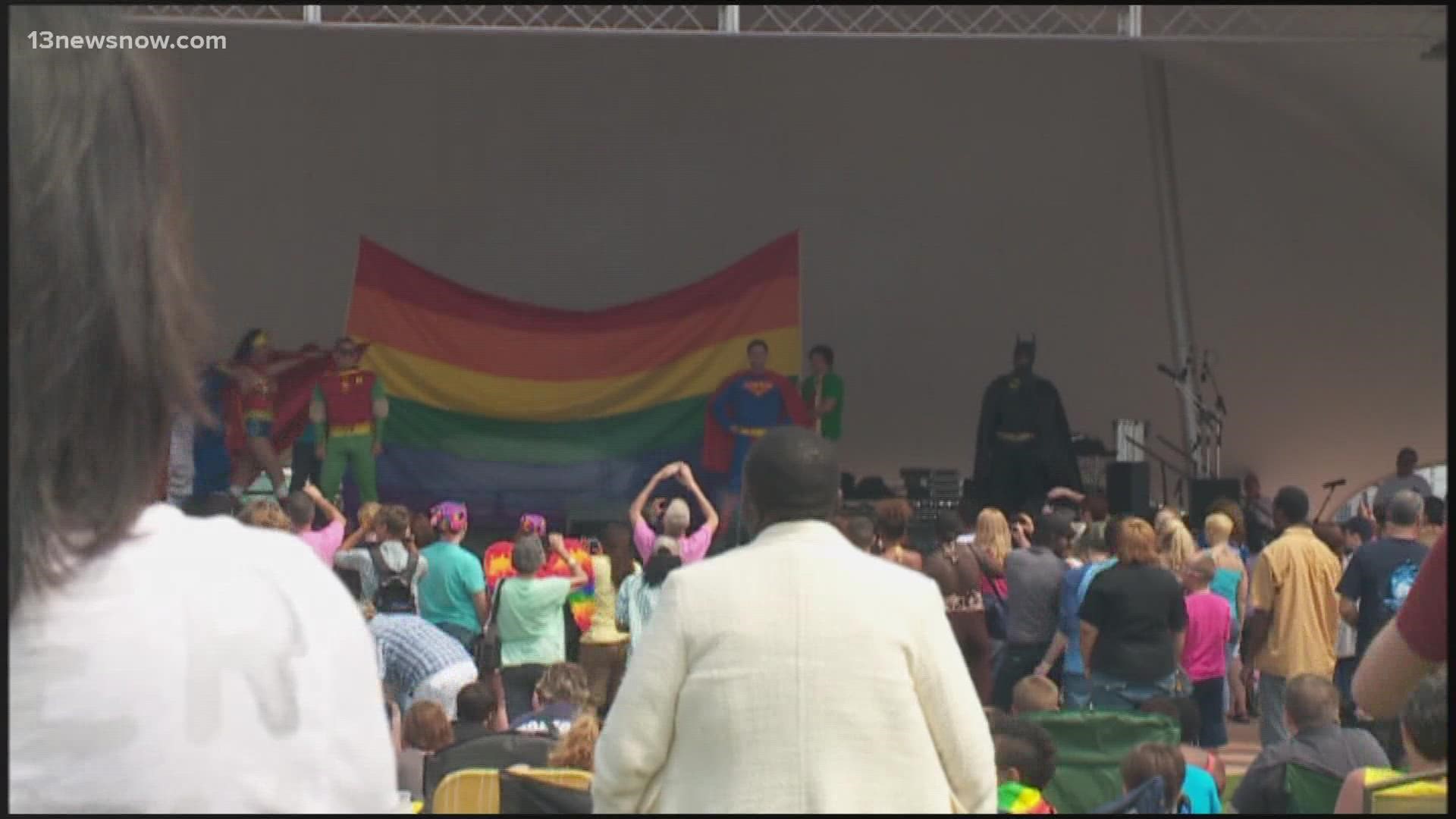 This weekend, Hampton Roads PrideFest returns to Town Point Park in Norfolk. It's an effort to celebrate and promote inclusion and equality.